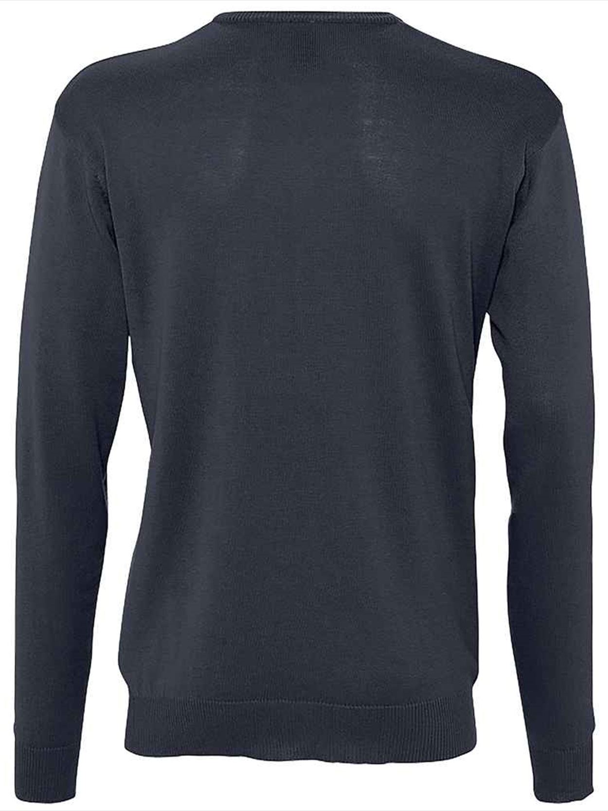 90000 Galaxy SOL'S Galaxy Cotton Acrylic V Neck Sweater Image 2