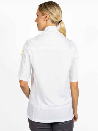 AF005 DD08ADC ADC Short Sleeve Coolmax® Chef's Jacket