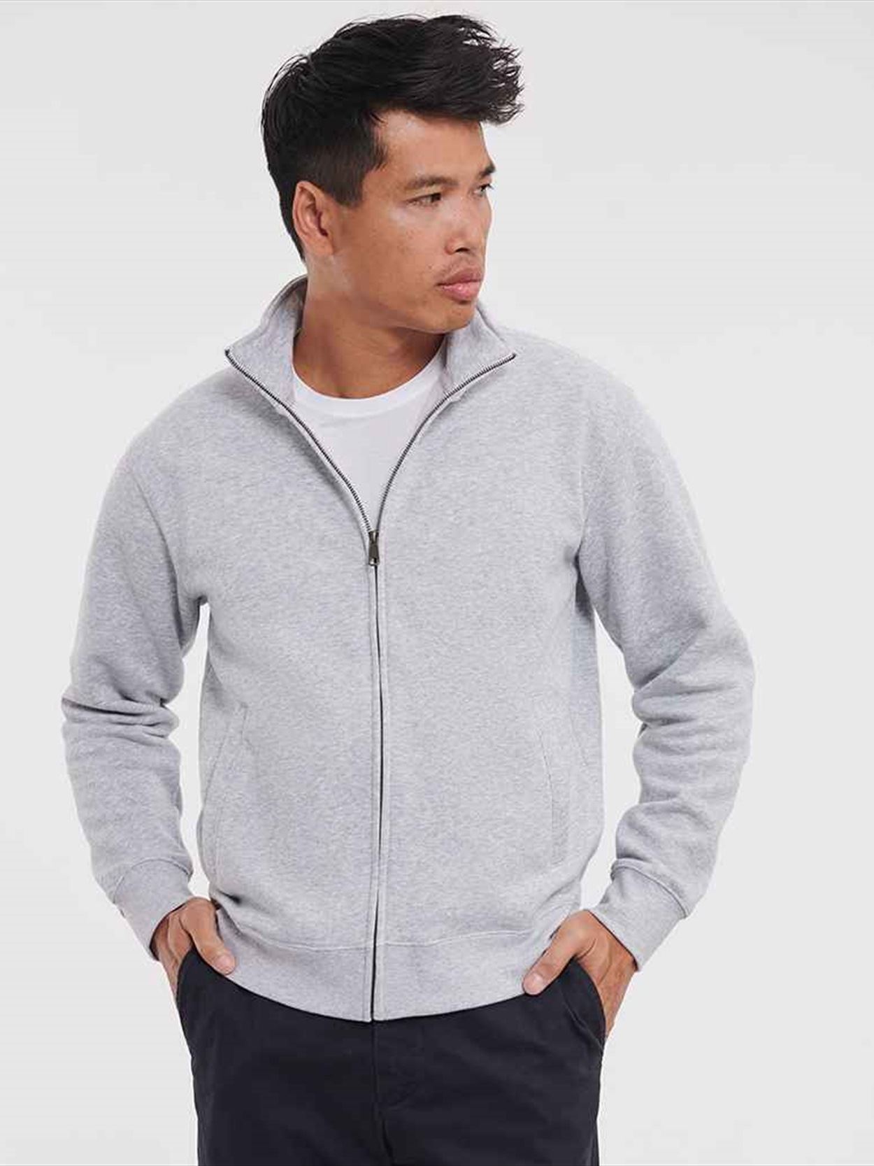 267M Russell Athletic Authentic Sweat Jacket Image 3