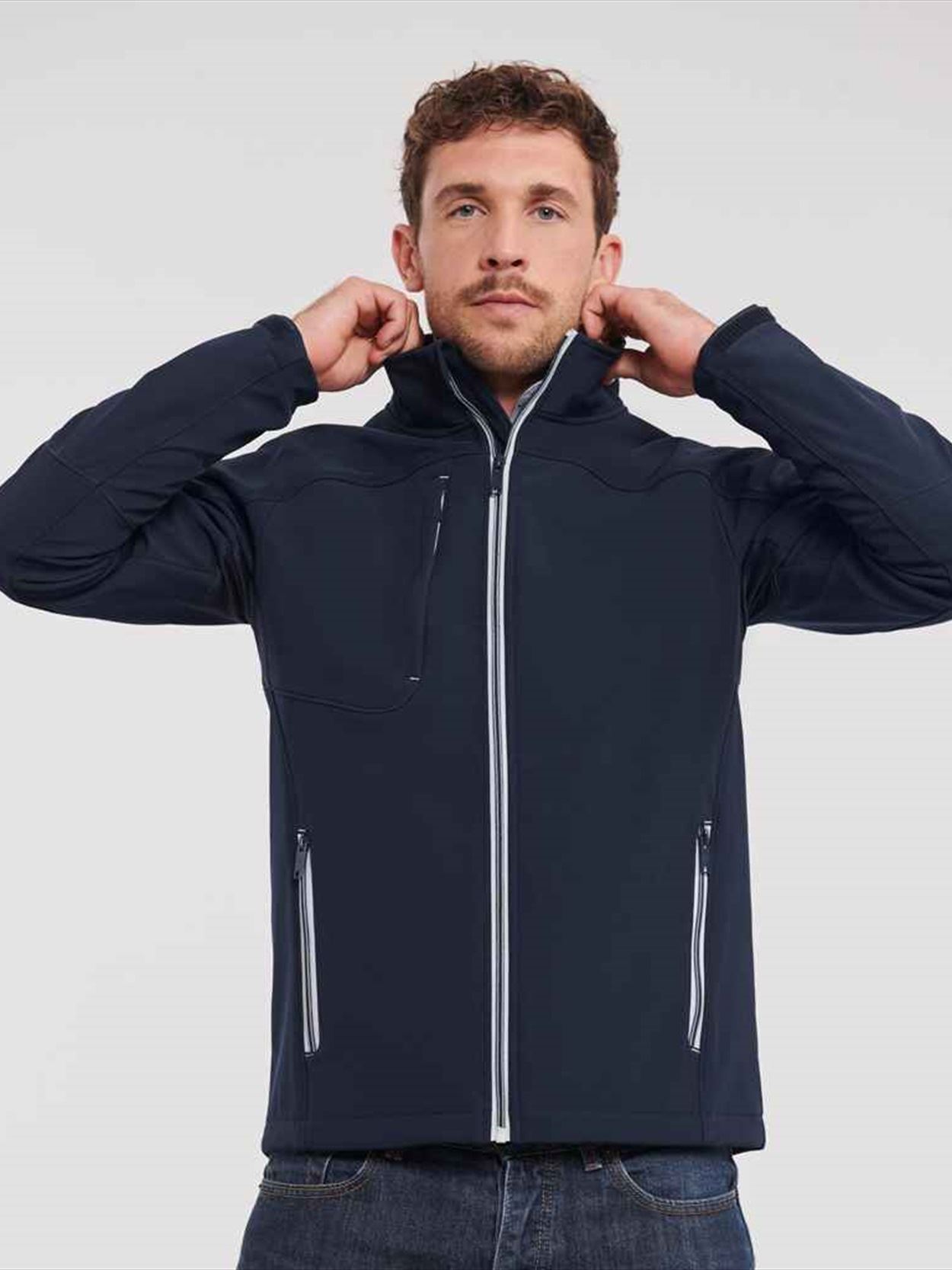 410M Russell Athletic Bionic Soft Shell Jacket Image 2