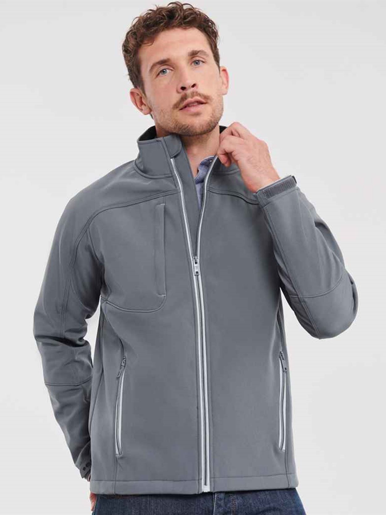 410M Russell Athletic Bionic Soft Shell Jacket Image 3