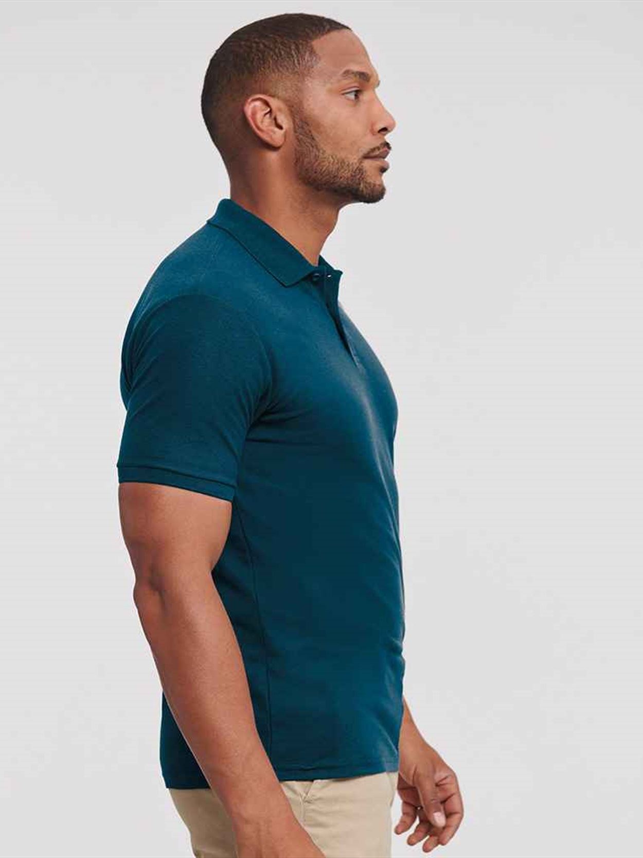 570M Russell Athletic Authentic Eco Piqué Polo Shirt Image 1