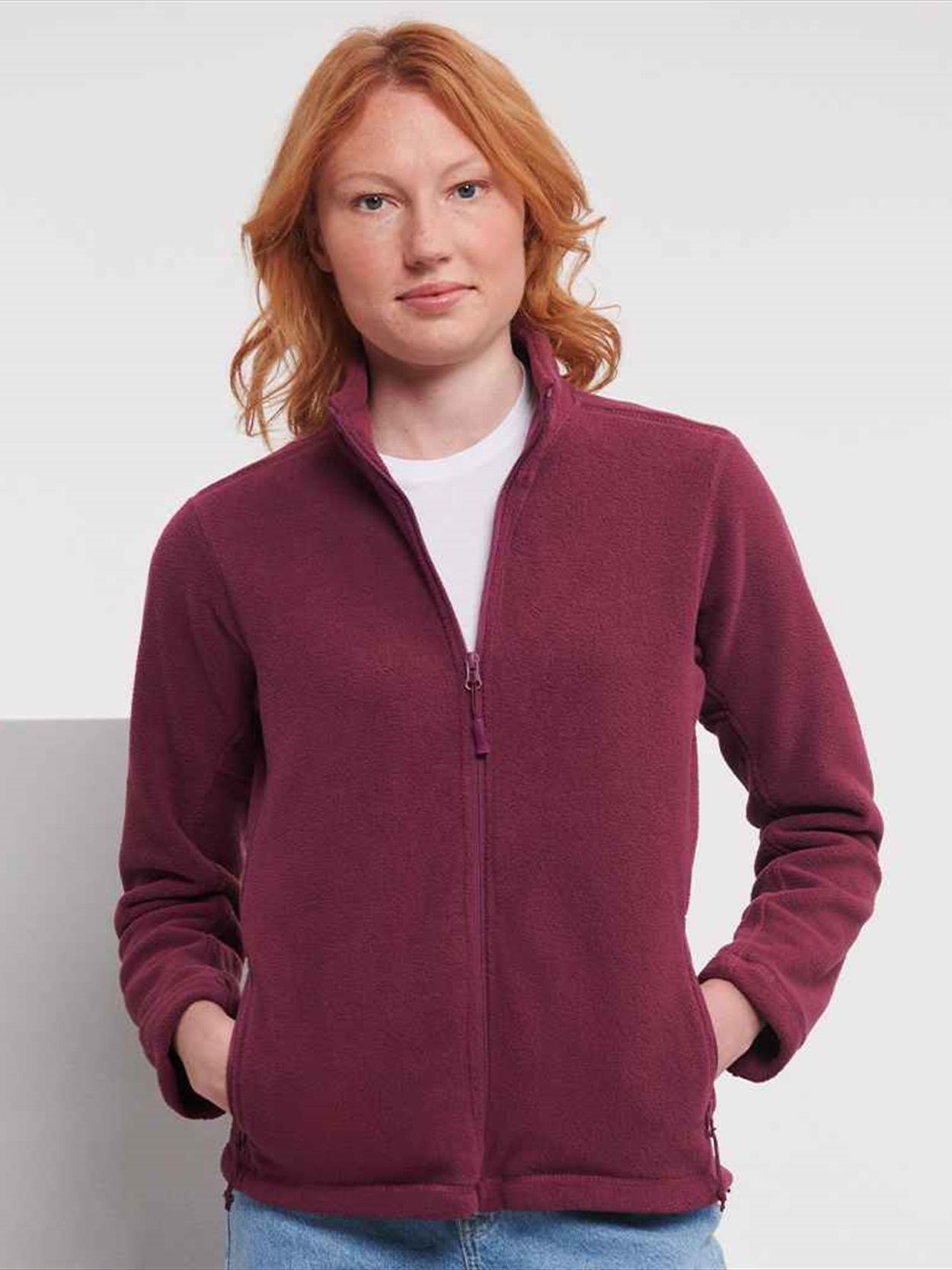 870F Russell Athletic Ladies Outdoor Fleece Image 4