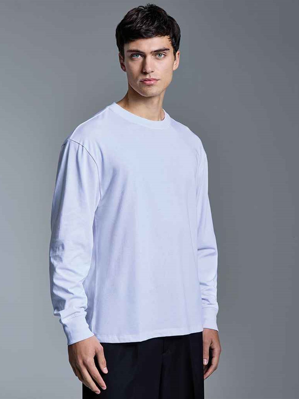AM016 Anthem Headline Heavy Long Sleeve T-Shirt Image 2