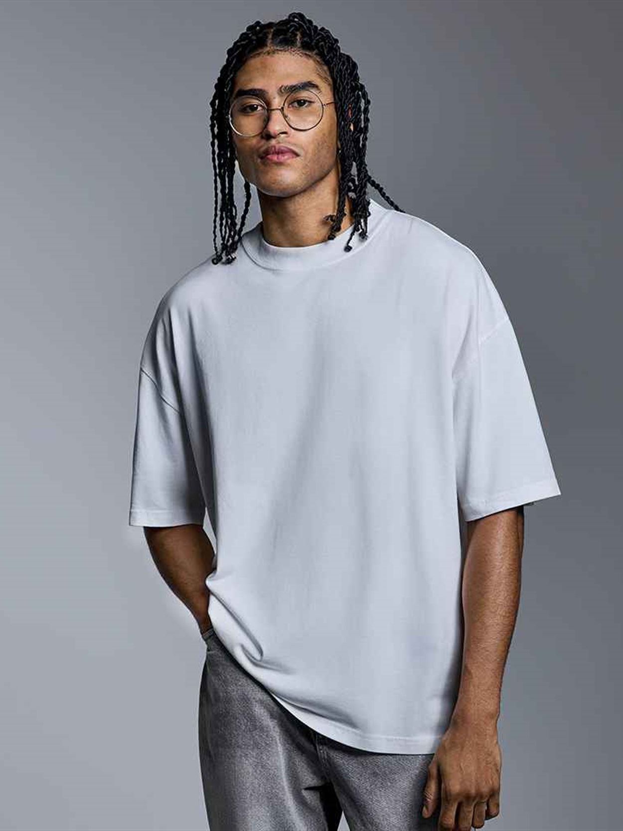 AM019 Anthem Distortion Washed T-Shirt Image 2