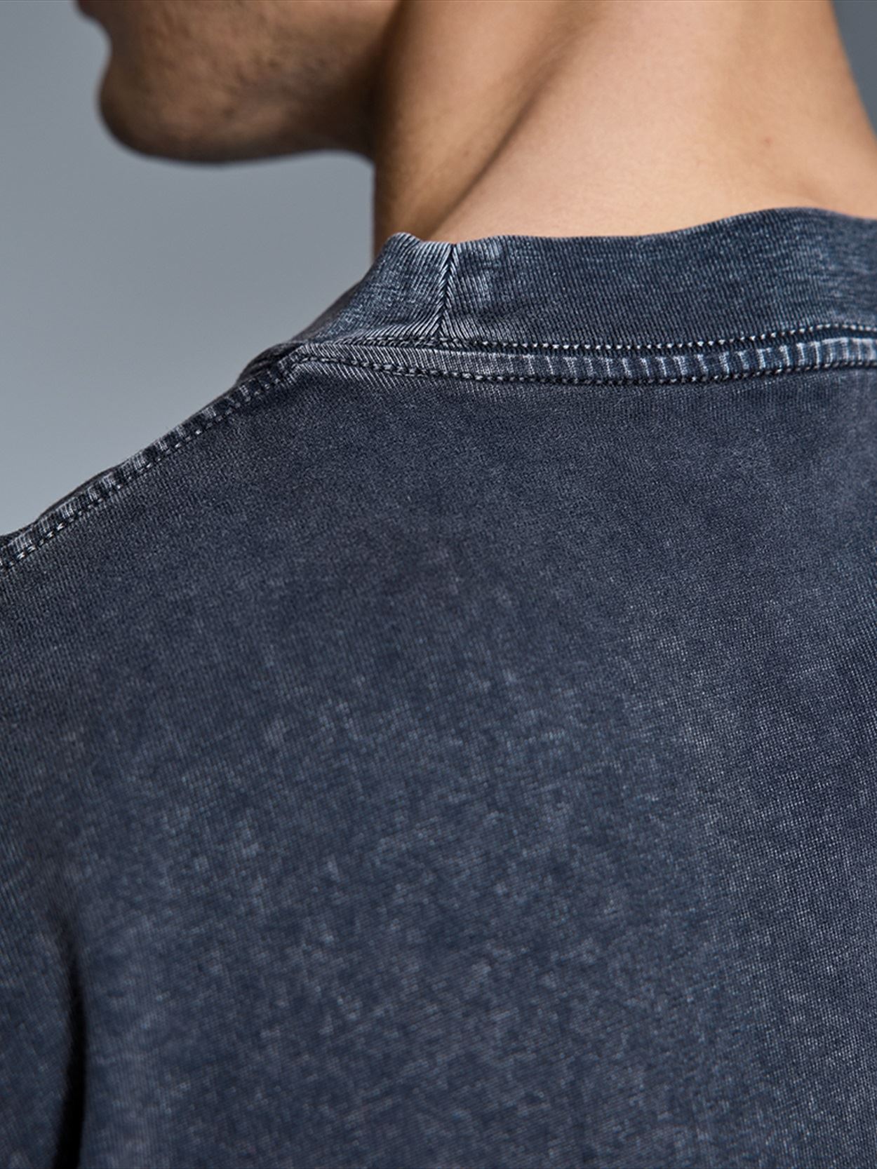 AM019 Anthem Distortion Washed T-Shirt Image 7