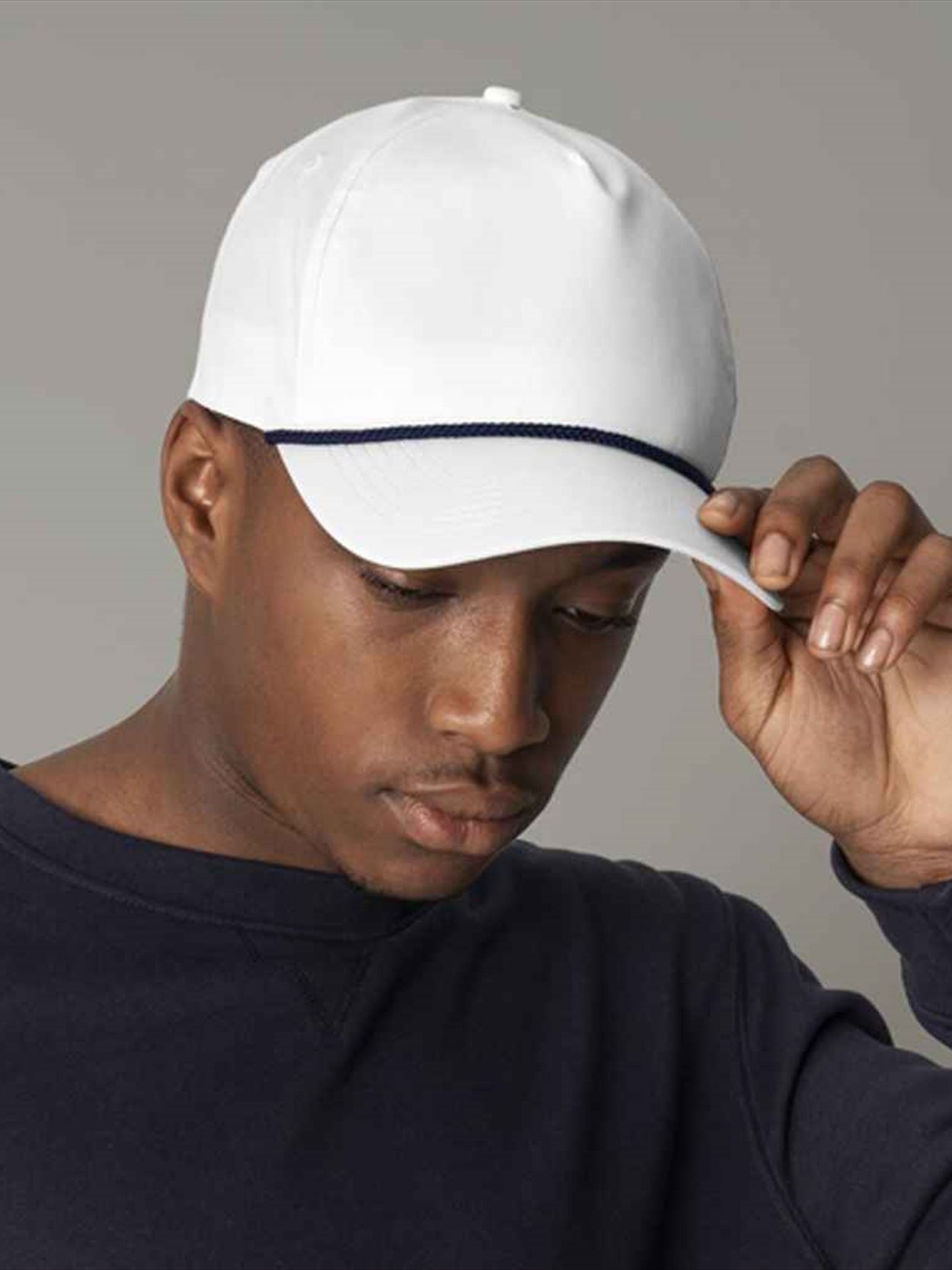 BB194R B194R Beechfield Rope Detail Golf Cap Image 1