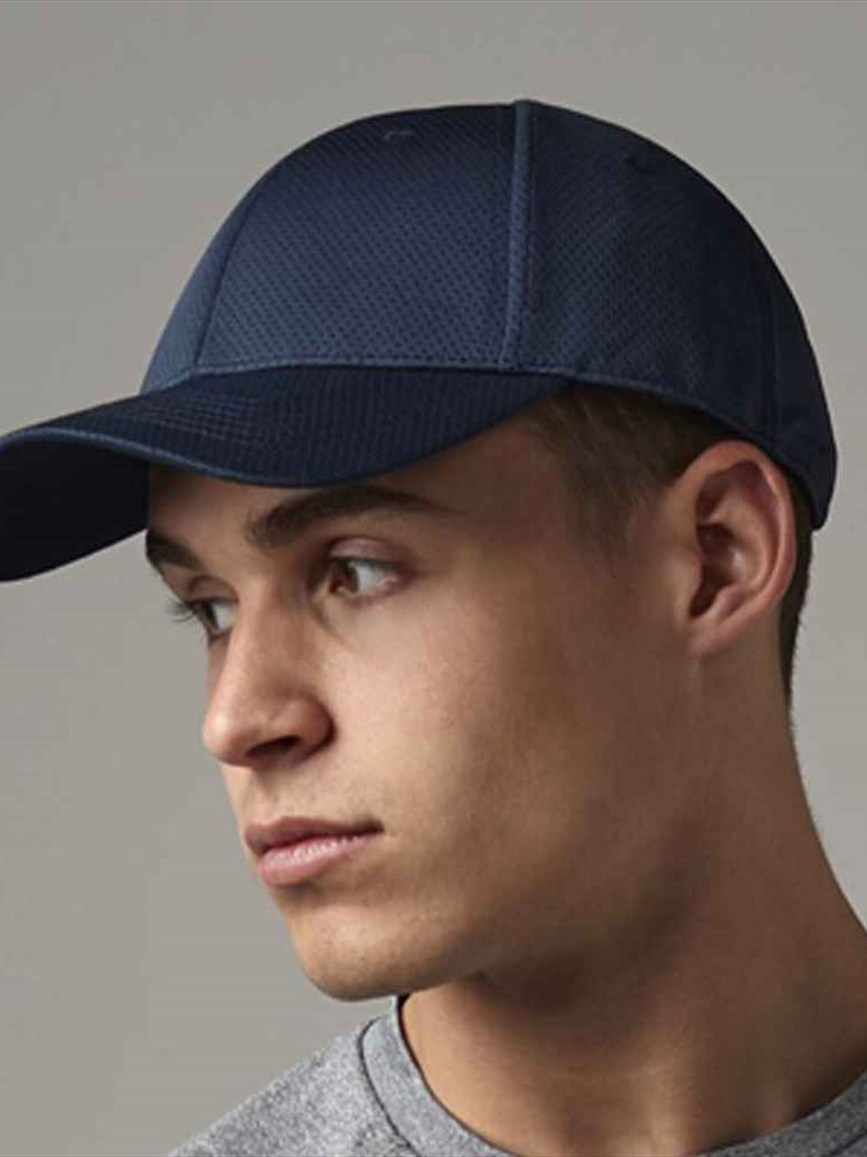 BB196 B196 Beechfield Air Mesh 6 Panel Cap Image 1