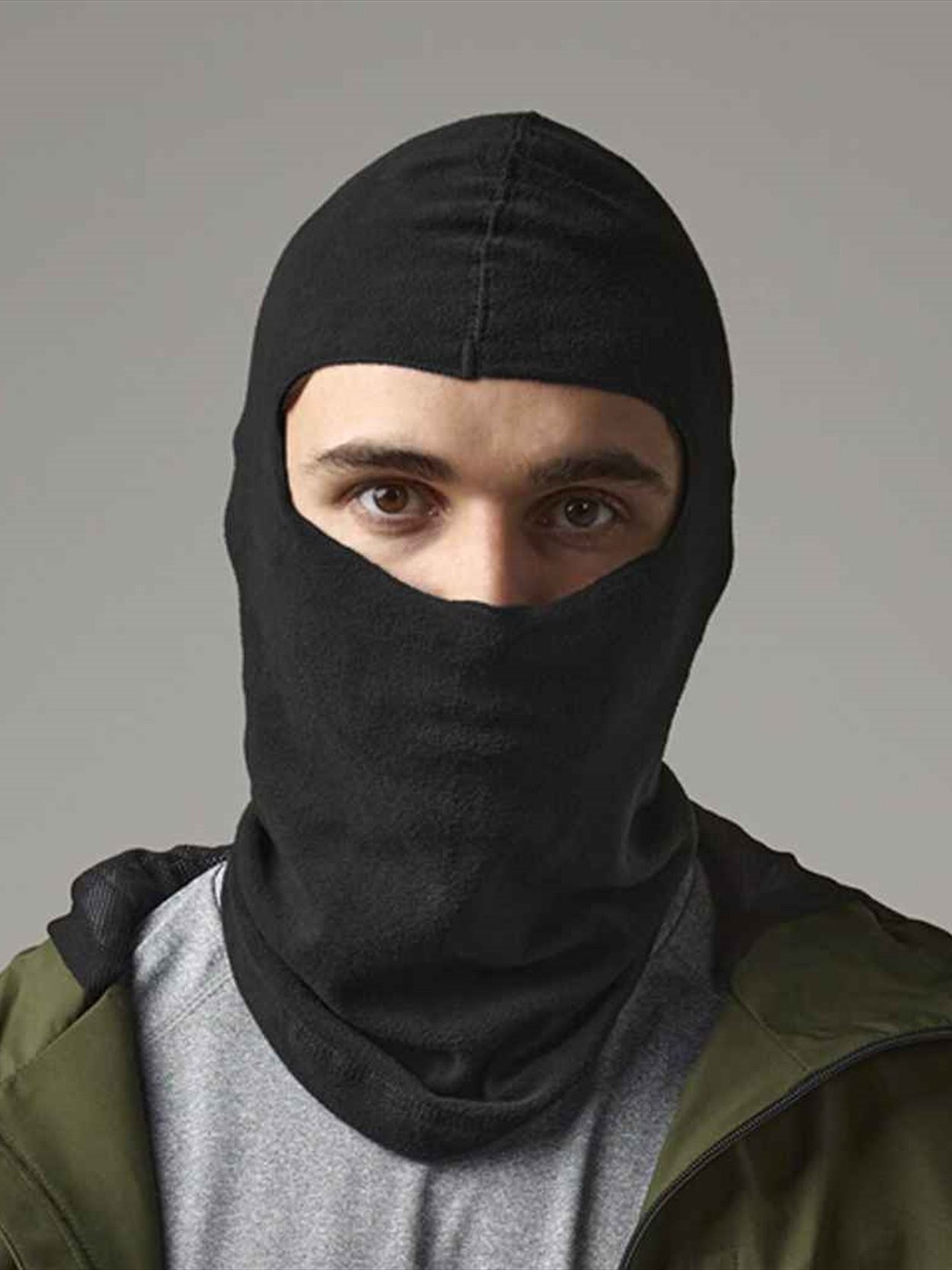 BB230 B230 Beechfield Micro Fleece Balaclava Image 1
