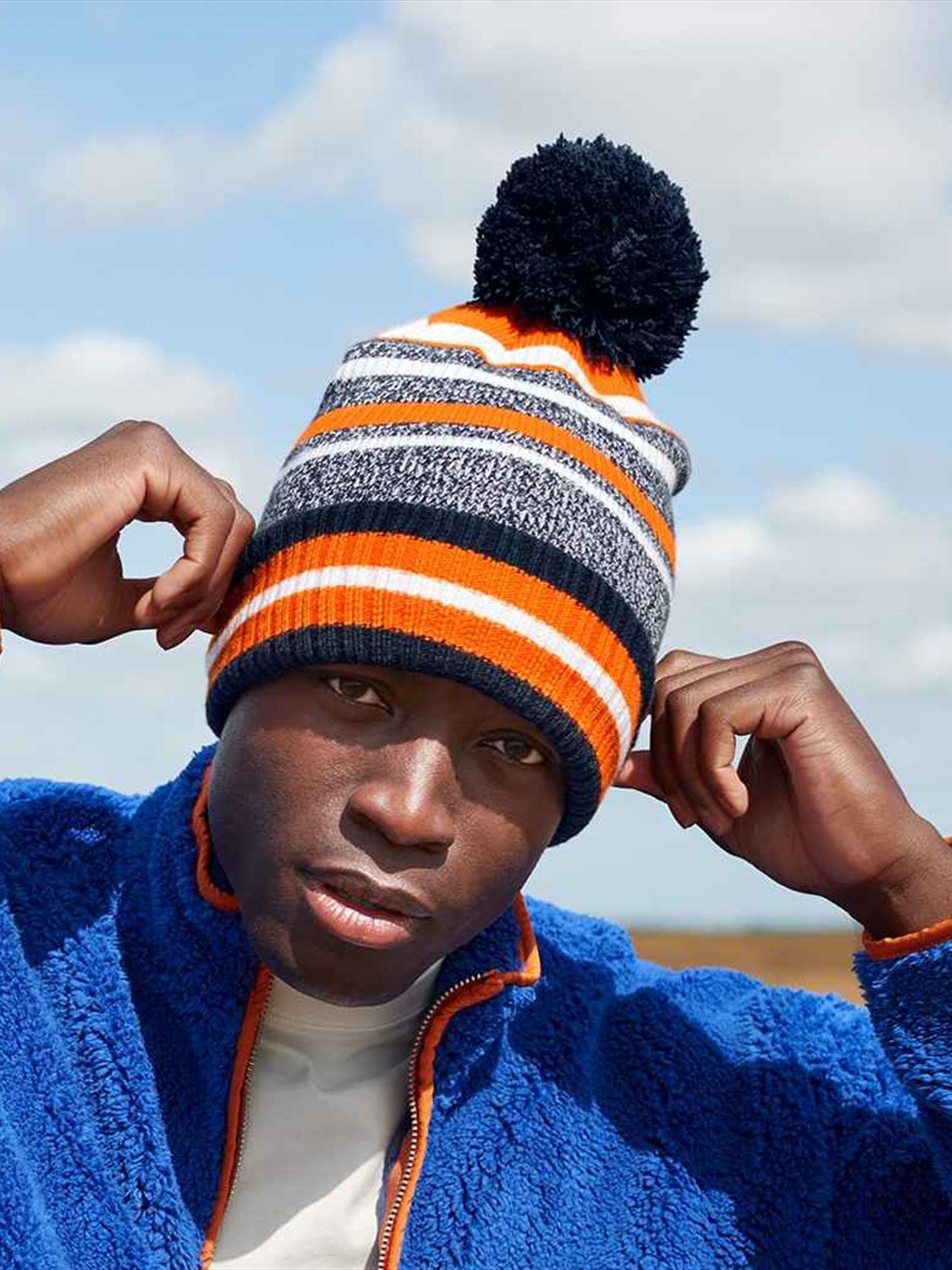 BB474R B474R Beechfield Multi-Sport Fan Beanie Image 1