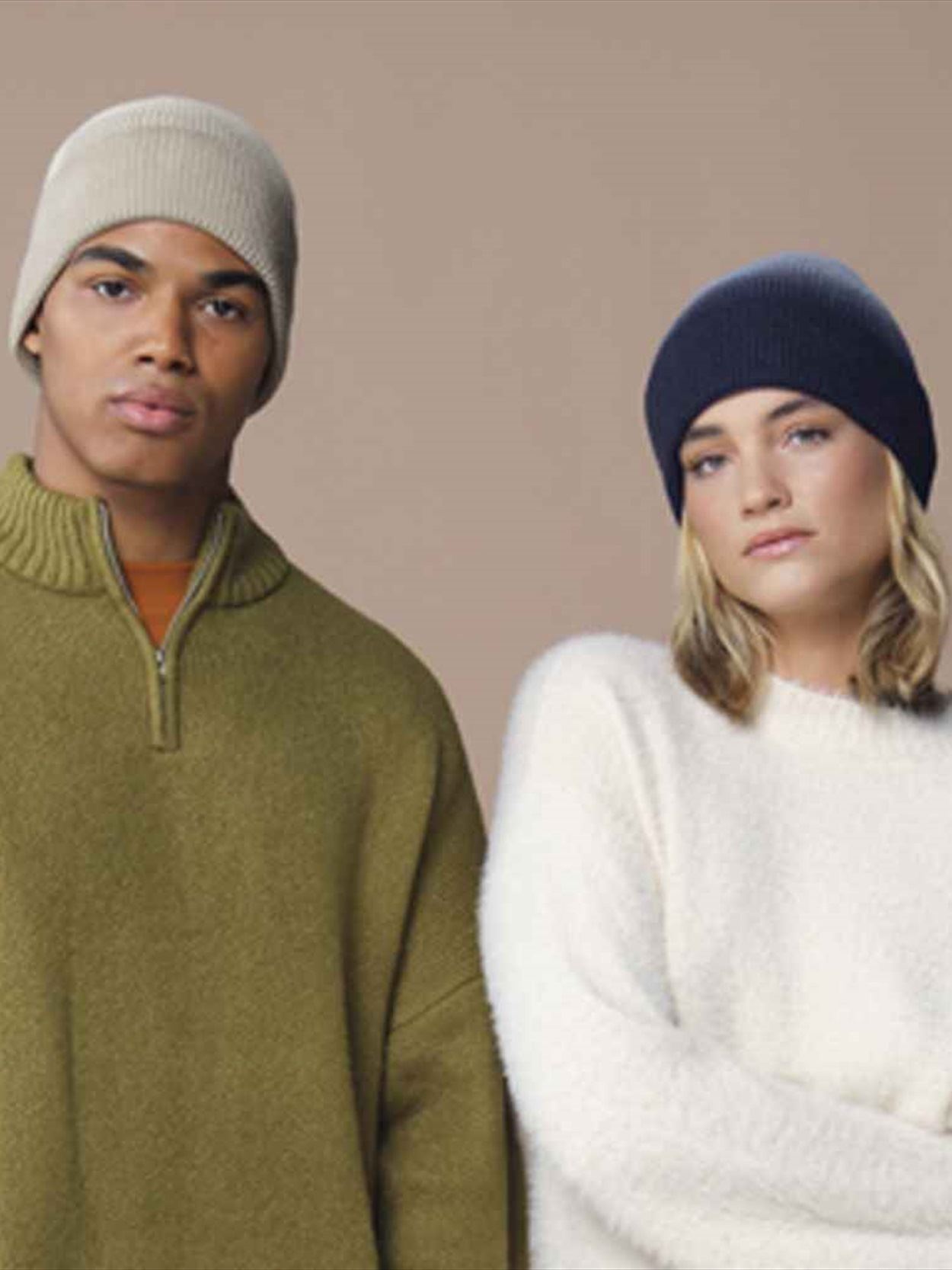 BB533 B533 Beechfield Dip Dye Beanie Image 1