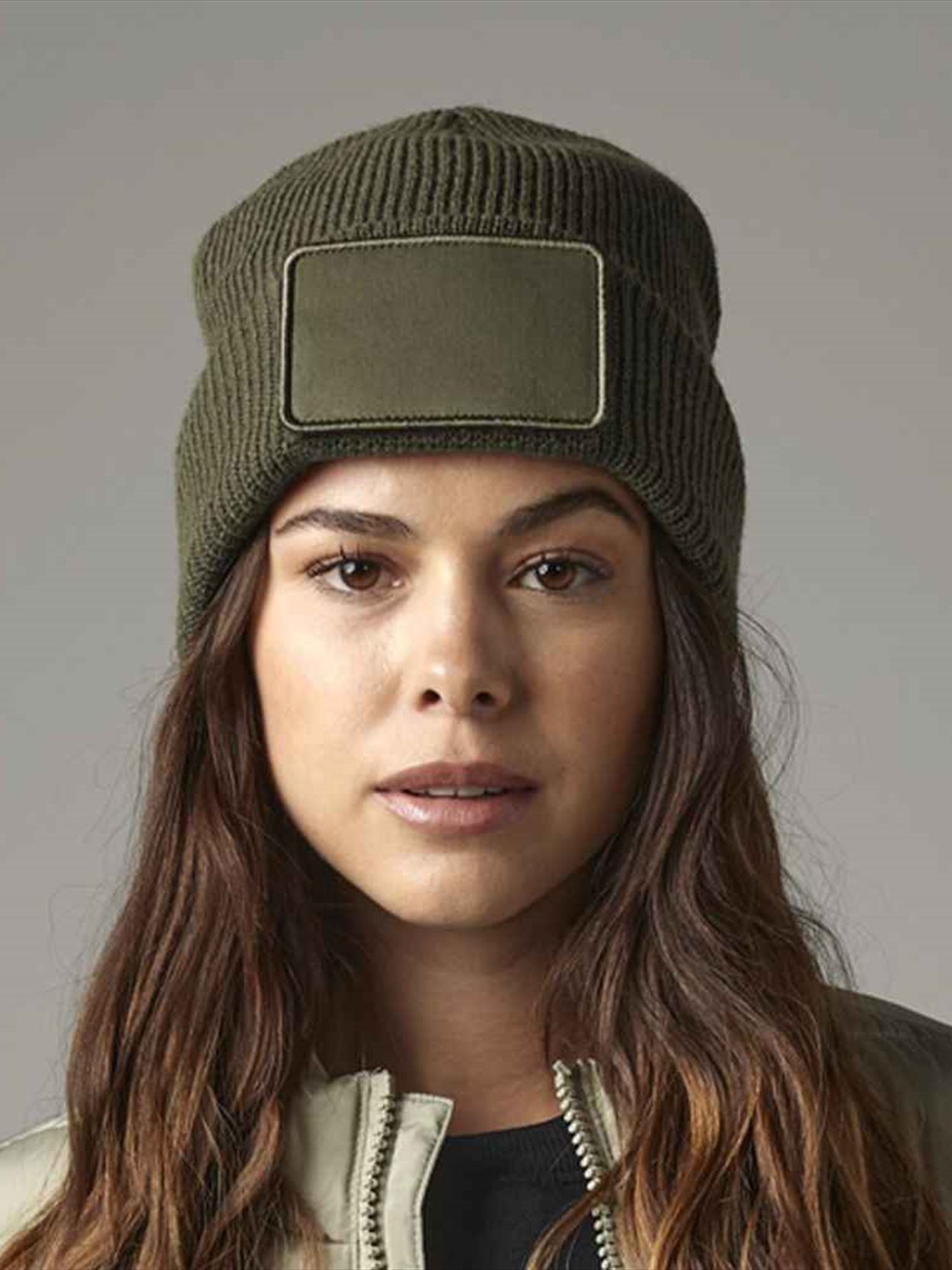 BB540 B540 Beechfield Removable Patch Thinsulate™ Beanie Image 1