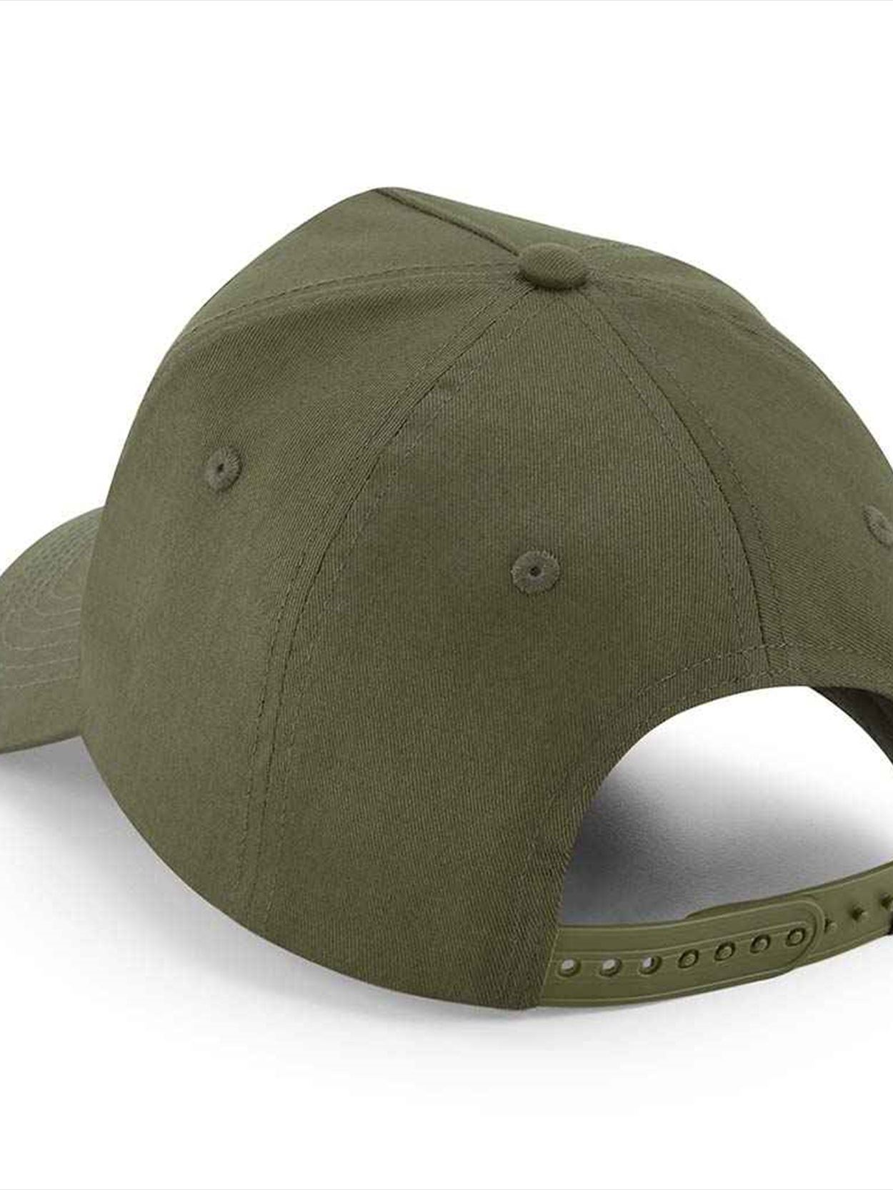BB638 B638 Beechfield Removable Patch 5 Panel Cap Image 2