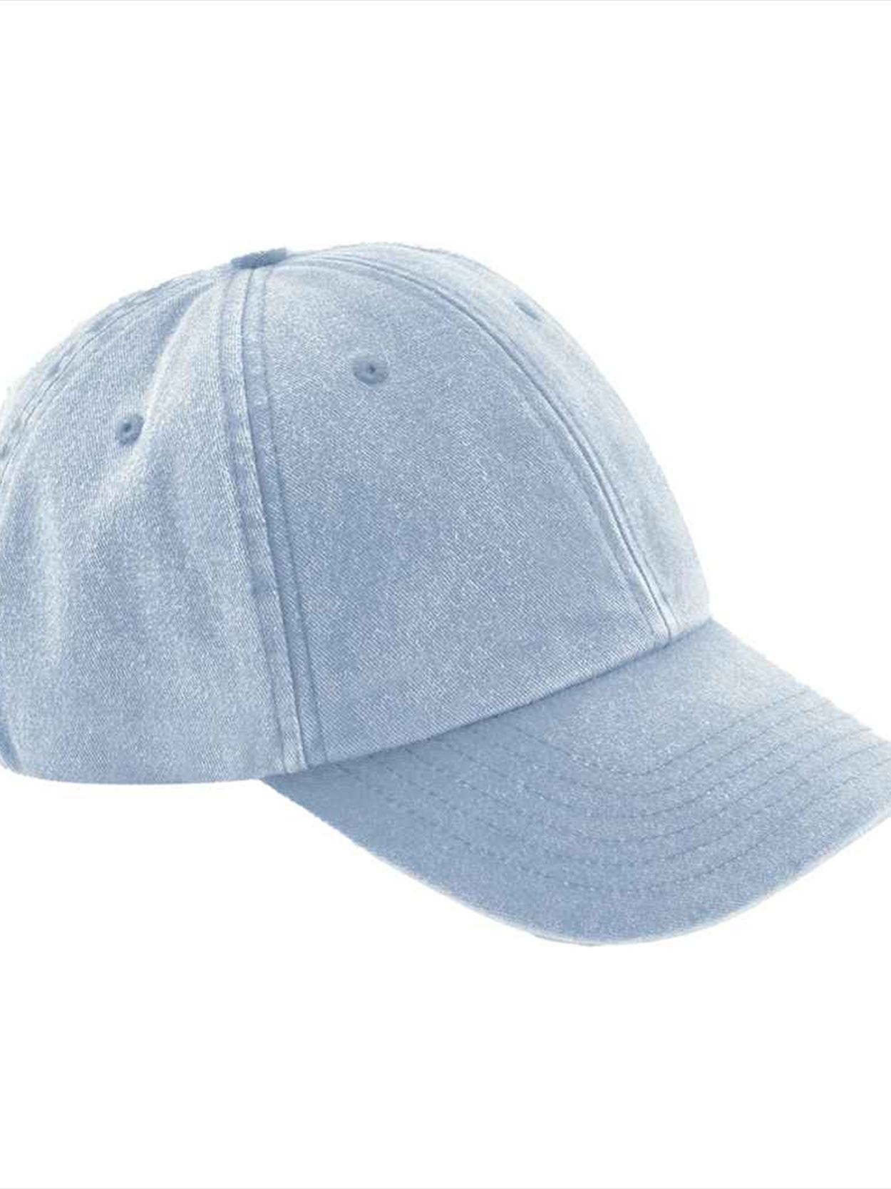 BB655B B655B Beechfield Junior Low Profile Vintage Cap Image 4