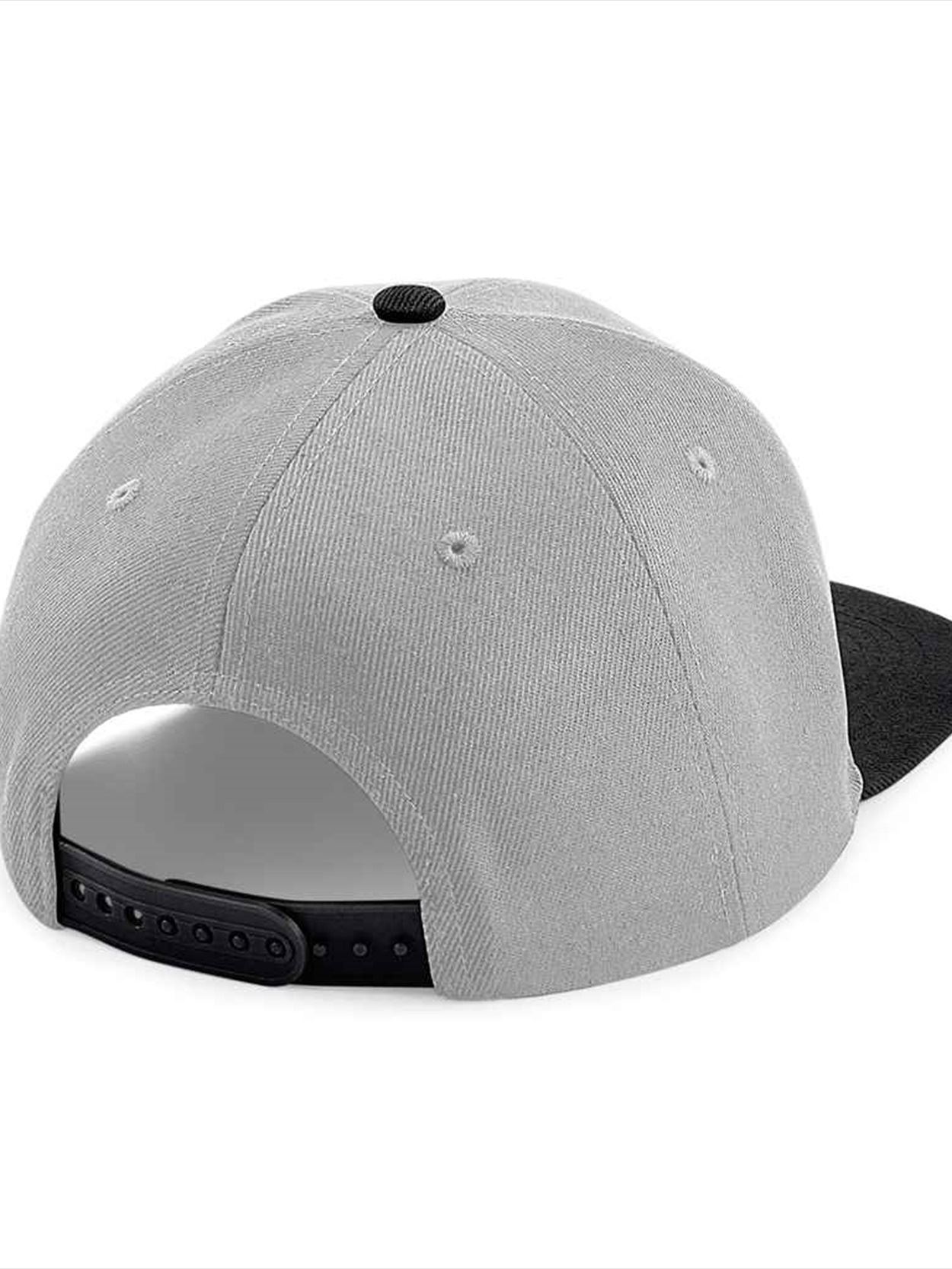 BB661 B661 Beechfield Original Flat Peak 6 Panel Snapback Cap Image 2