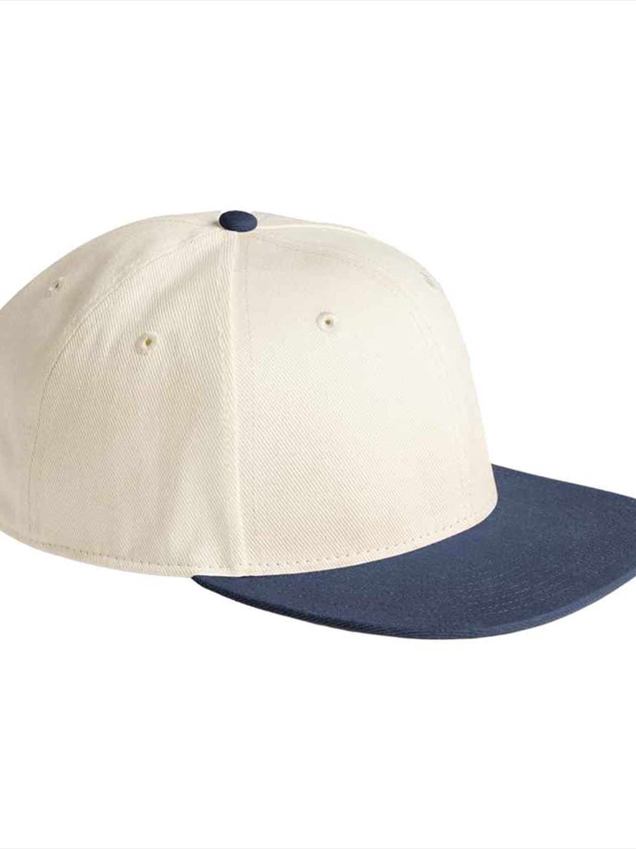 BB662 B662 Beechfield Contrast Flat Peak 6 Panel Cap Image 3
