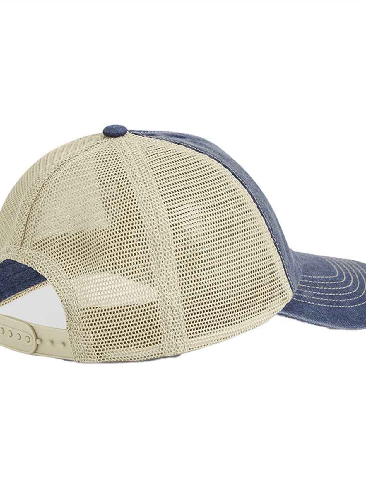 BB672 B672 Beechfield 6 Panel Vintage Trucker Cap Image 2