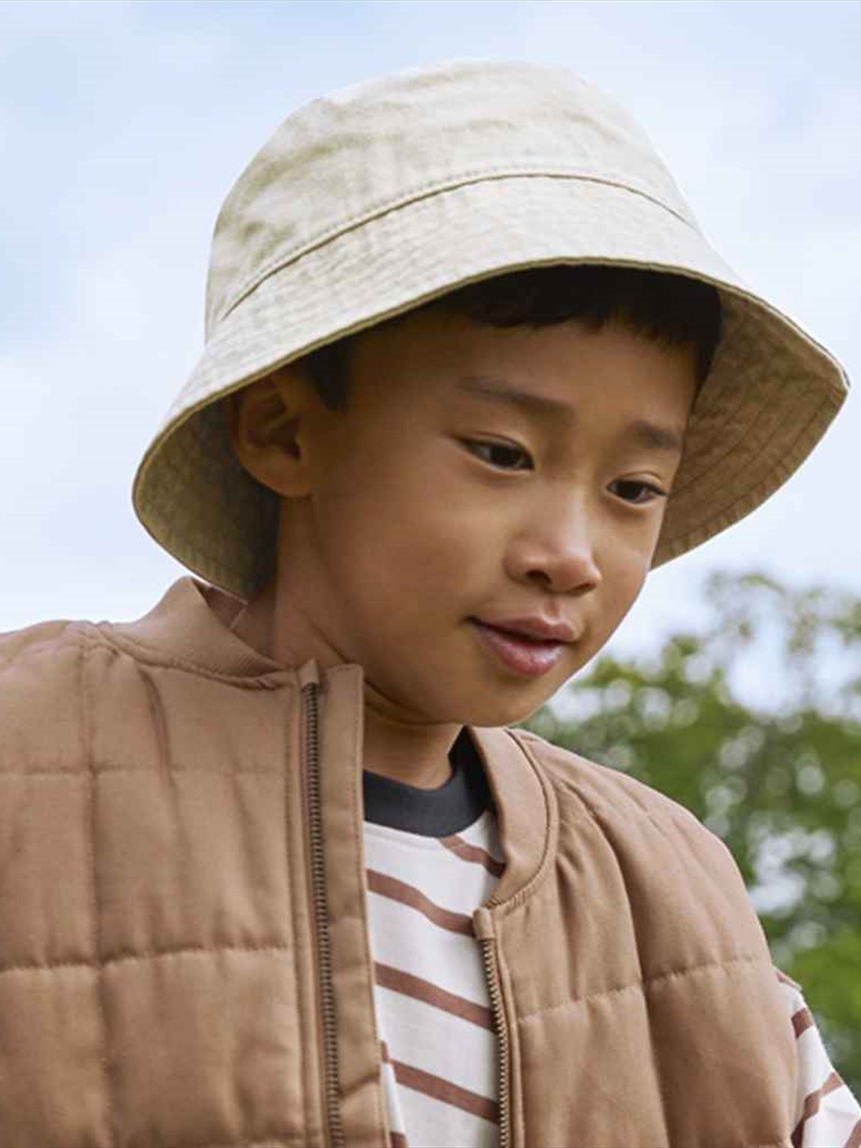 BB688B B688B Beechfield Junior Vintage Bucket Hat Image 2