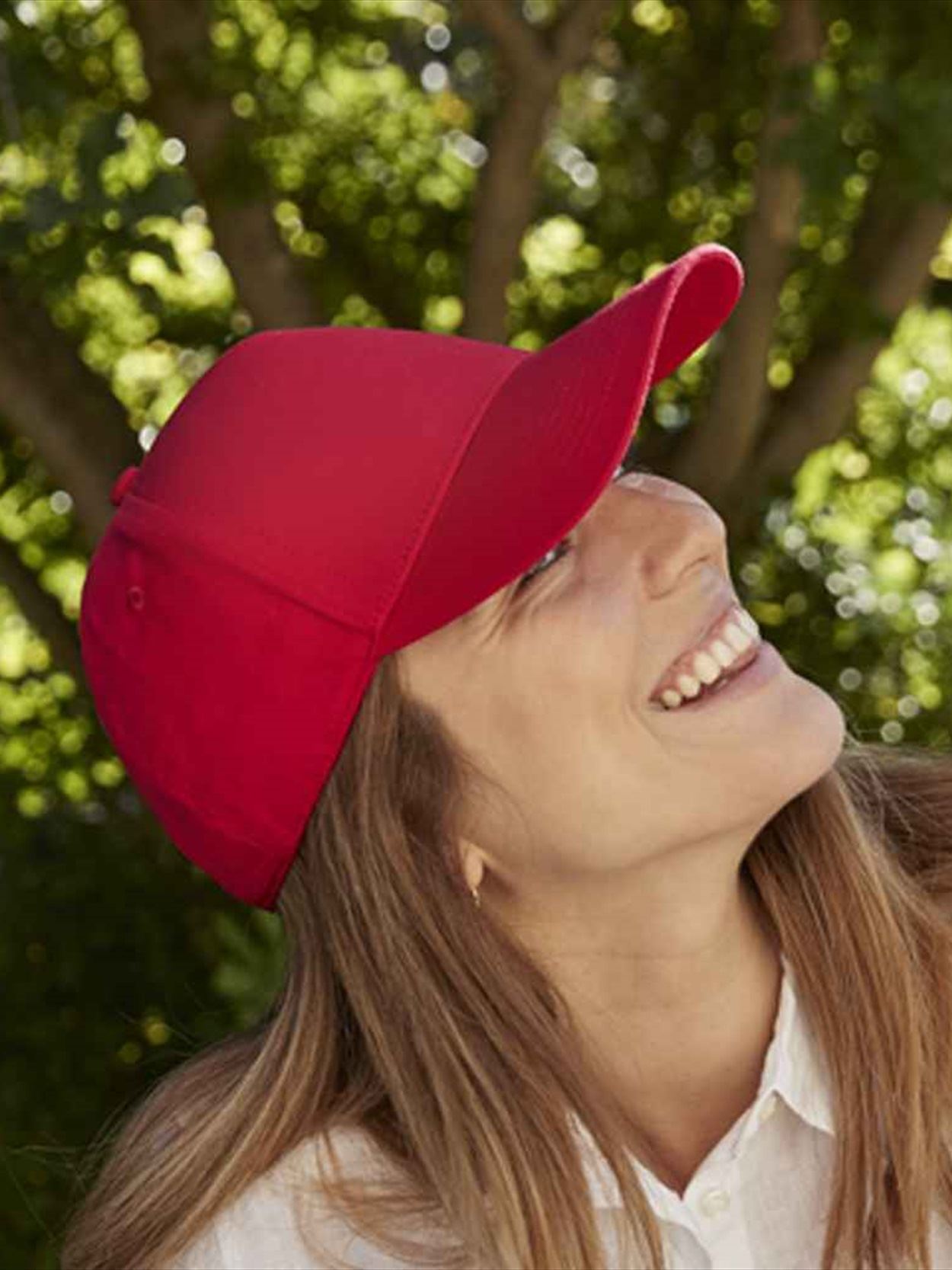 BB825 B825 Beechfield EarthAware® Classic Organic Cotton 5 Panel Cap Image 2