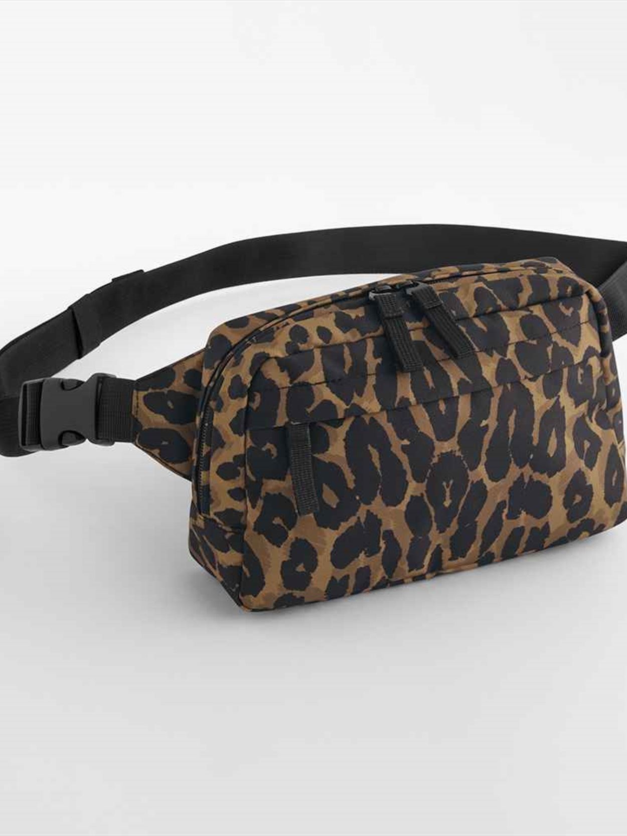 BG197 BagBase Leopard Print Cross Body Bag Image 3