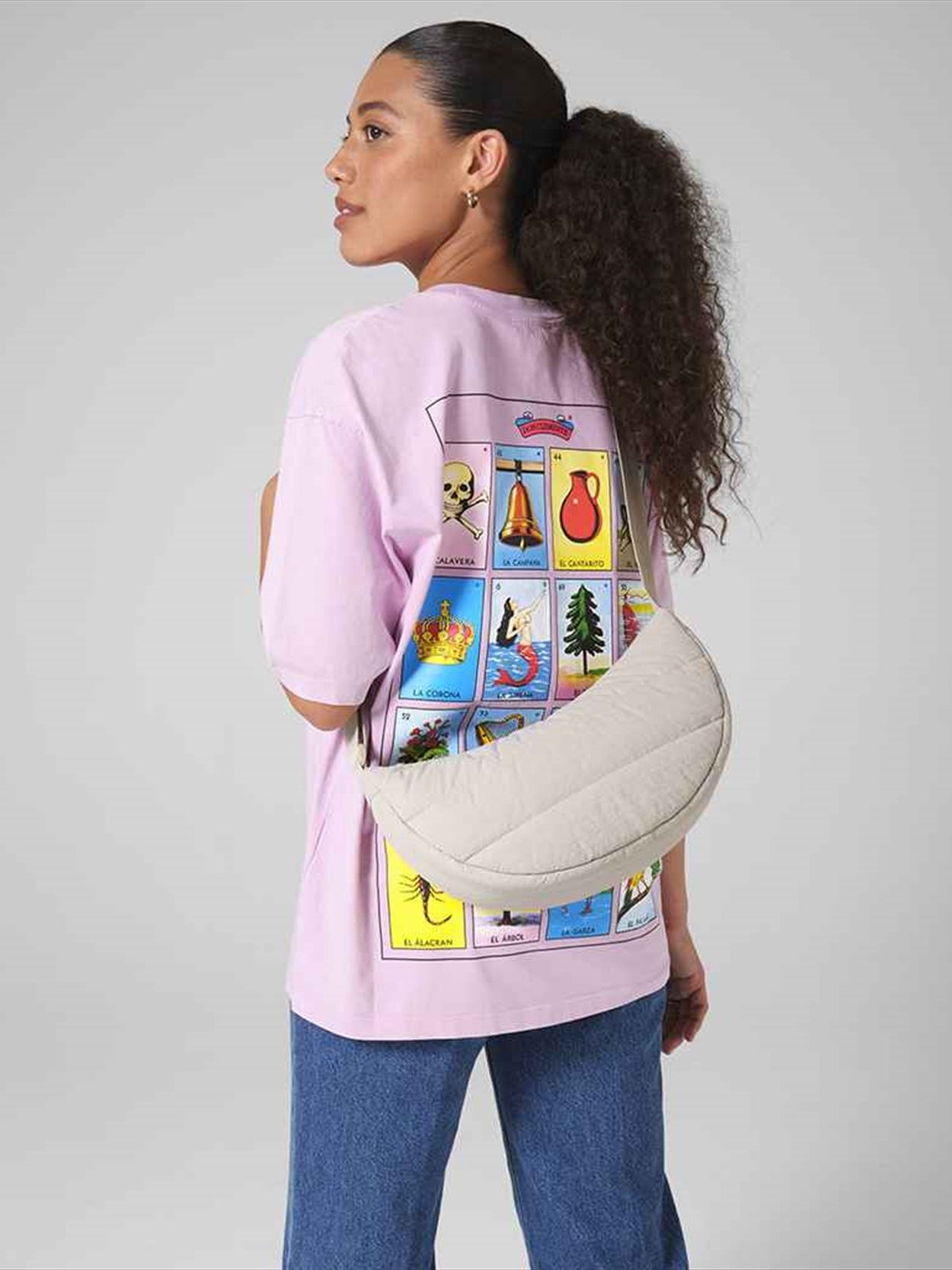 BG703 BagBase Quilted Cross Body Bag Image 1