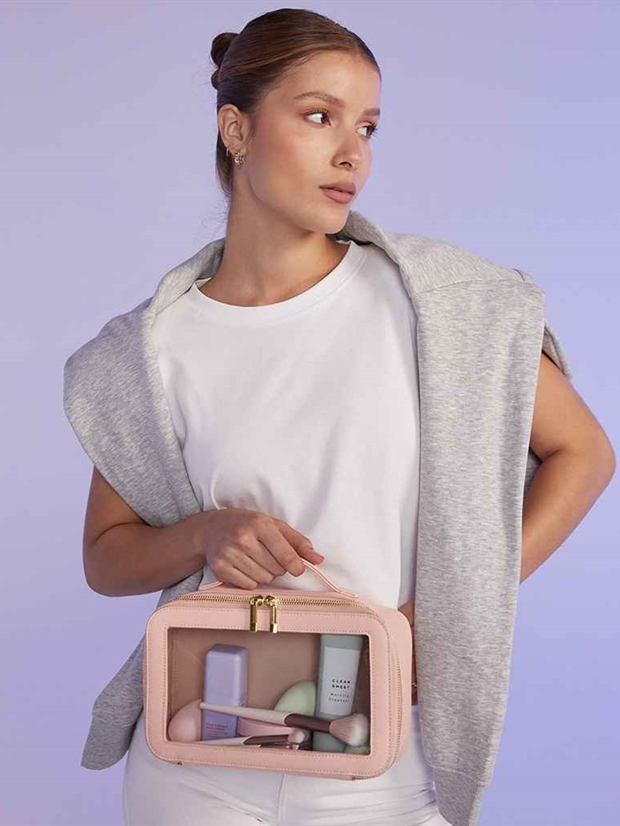 BG764 BagBase Boutique Clear Window Travel Case Image 2
