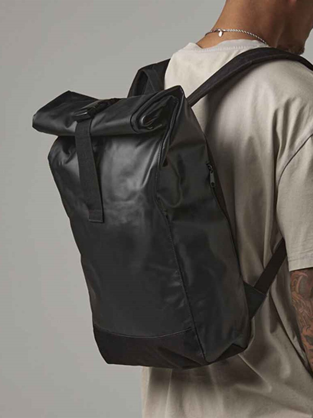 BG815 BagBase Tarp Roll-Top Backpack Image 1
