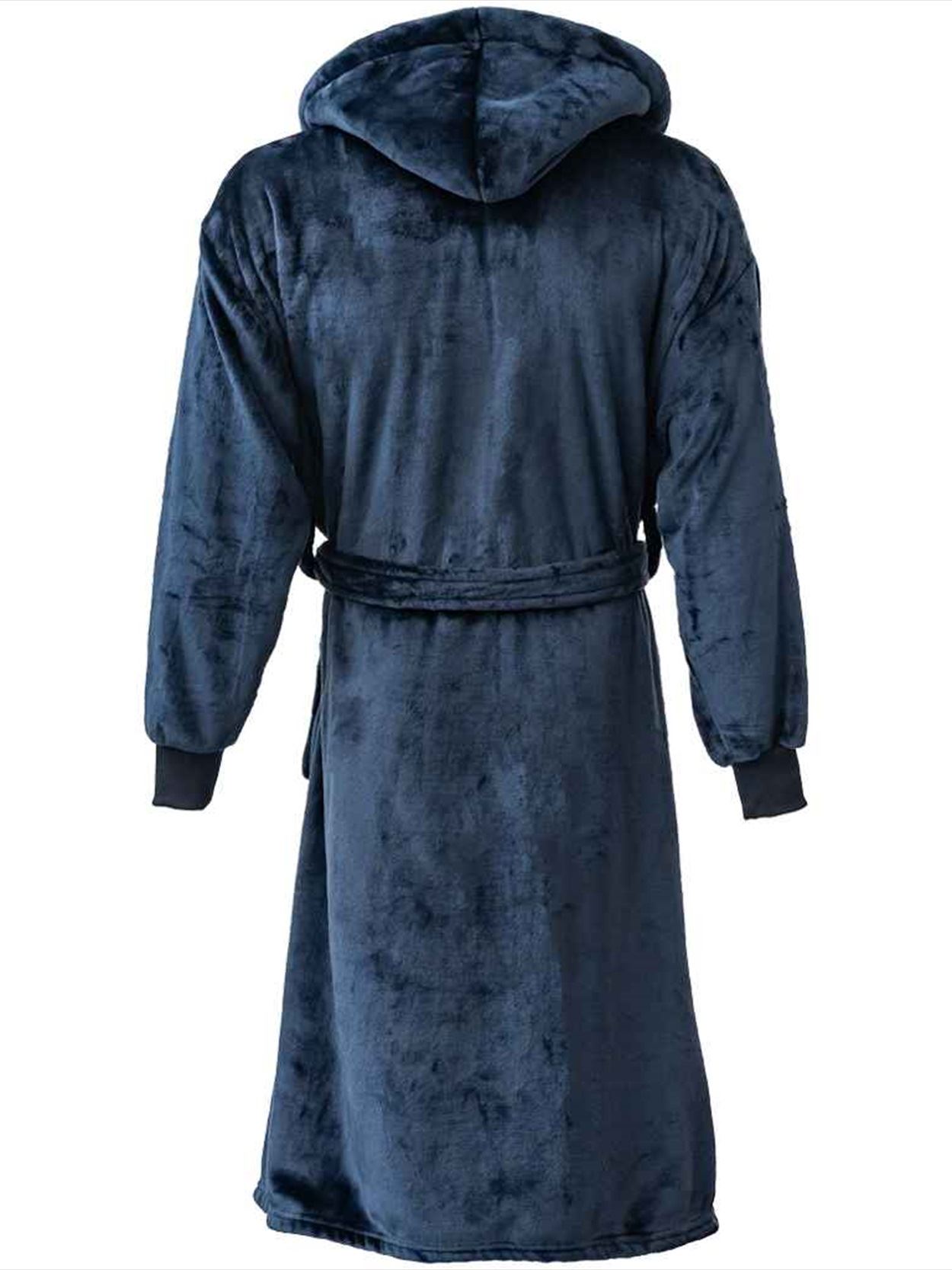 BH104 Brand Lab Unisex Hooded Cuffed Robe Image 3