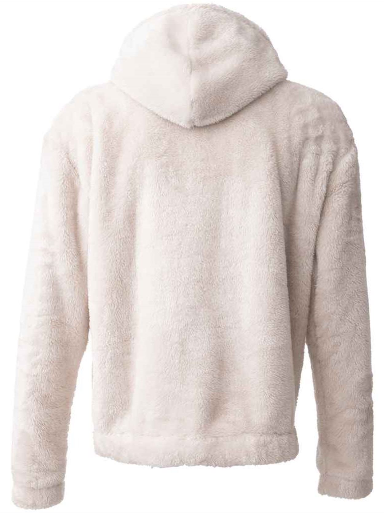 BH201 Brand Lab Unisex Fluffy Fleece Hoodie Image 4