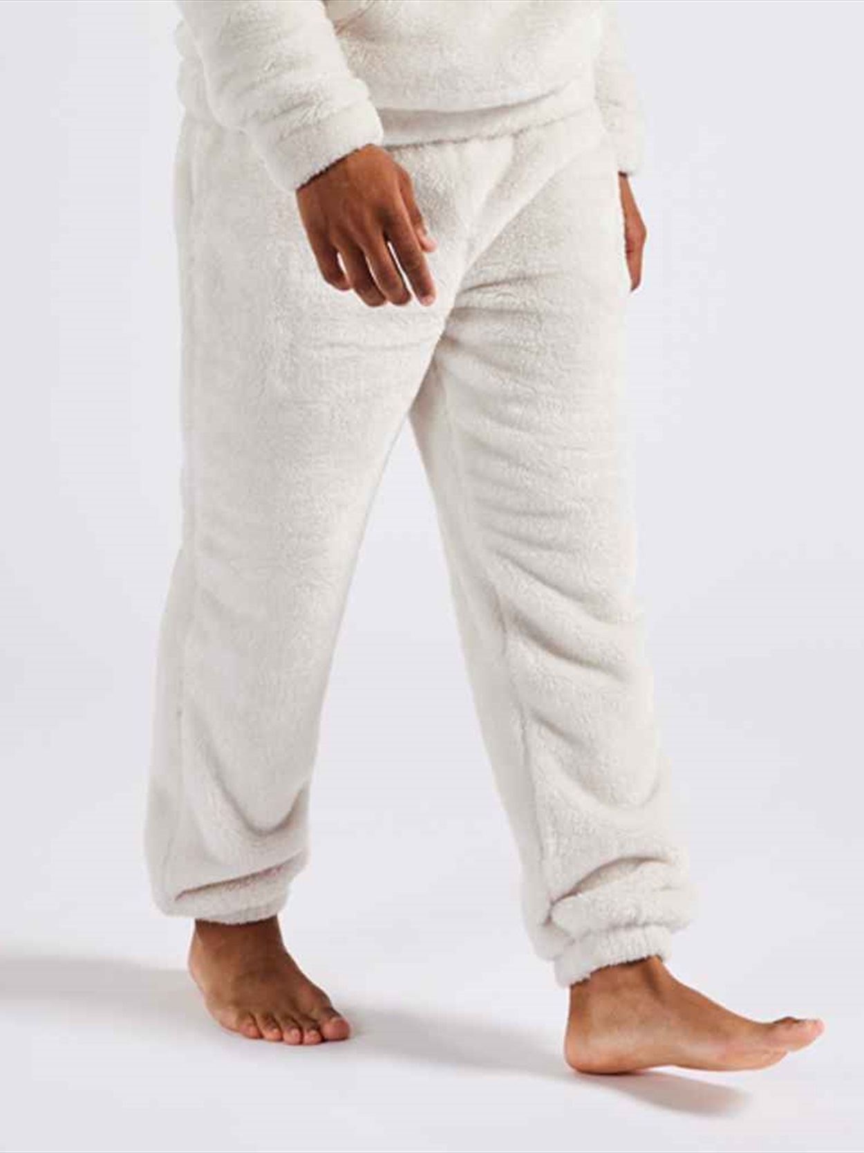 BH203 Brand Lab Unisex Fluffy Fleece Joggers Image 2