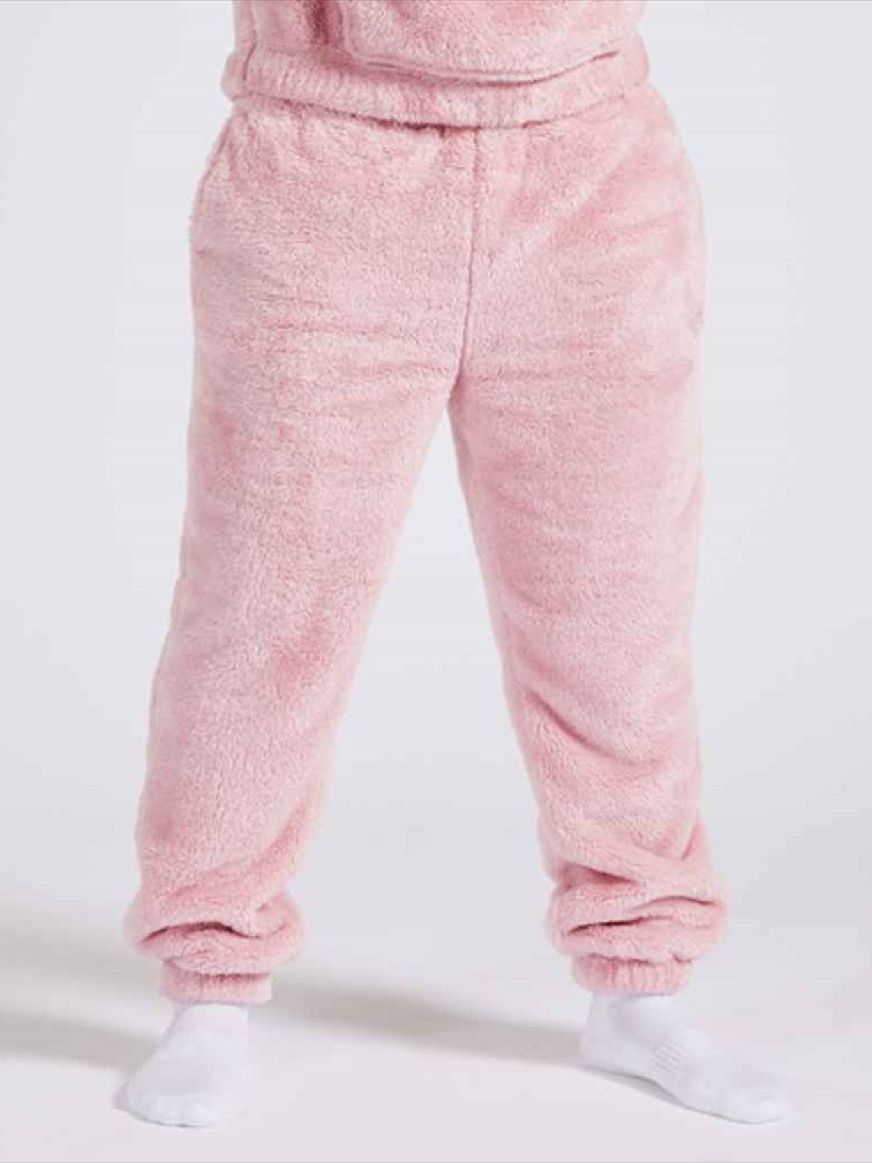 BH203 Brand Lab Unisex Fluffy Fleece Joggers Image 3