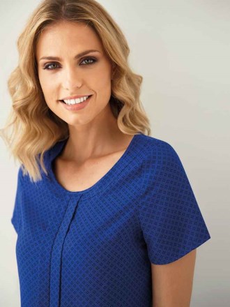 BK142 2280 Brook Taverner Ladies Verona Short Sleeve Shirt