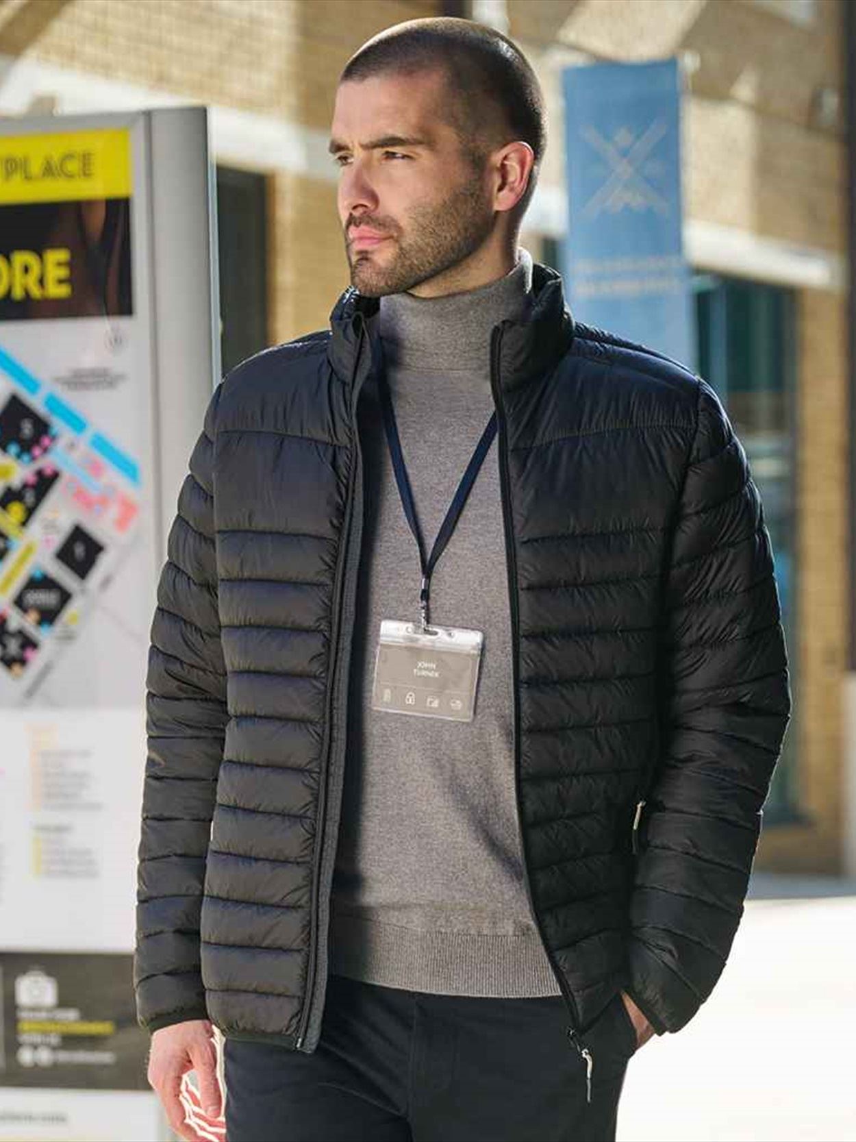 BK485 4637 Brook Taverner Buffalo Core Padded Jacket Image 1
