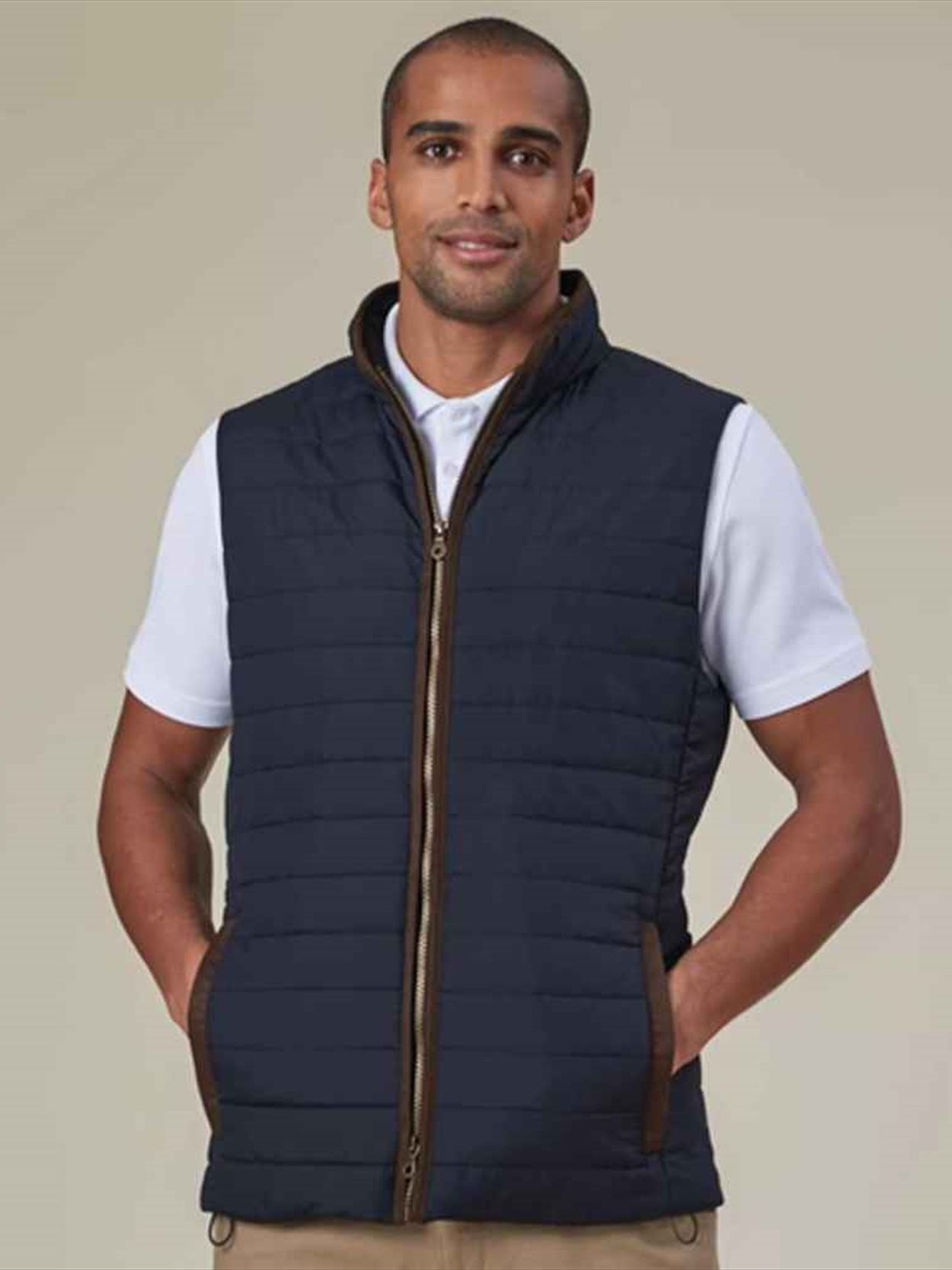 BK528 4370 Brook Taverner Tampa Quilted Gilet Image 1