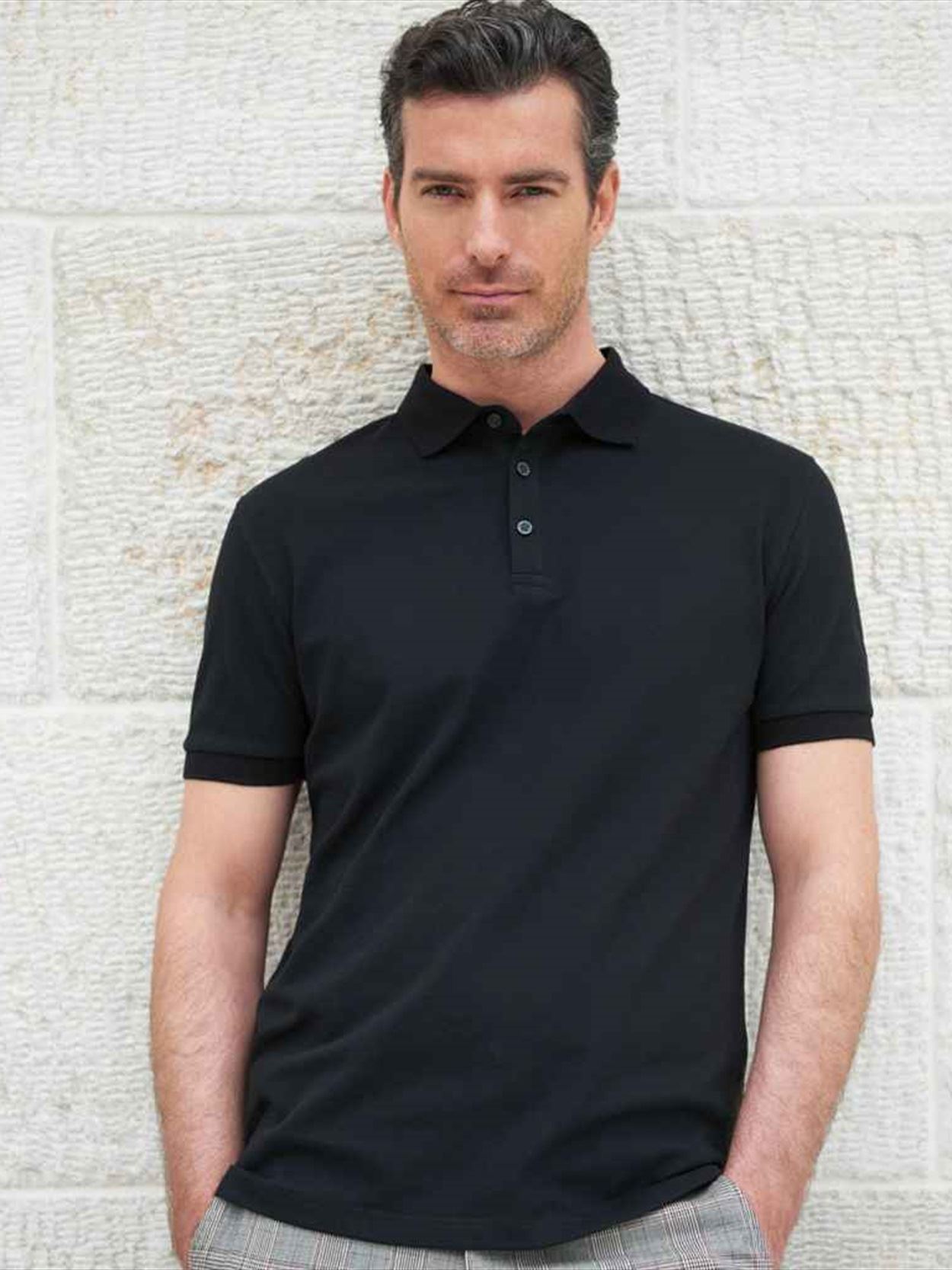BK613 4223 Brook Taverner Hampton Premium Cotton Polo Shirt Image 1