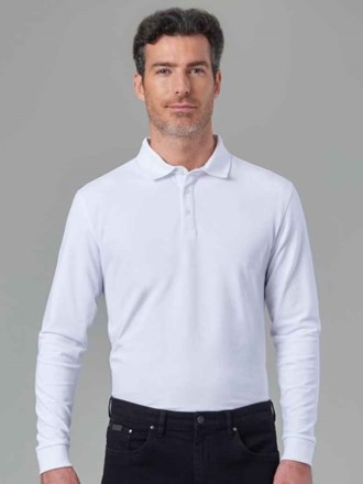 BK615 4222 Brook Taverner Frederick Long Sleeve Polo Shirt