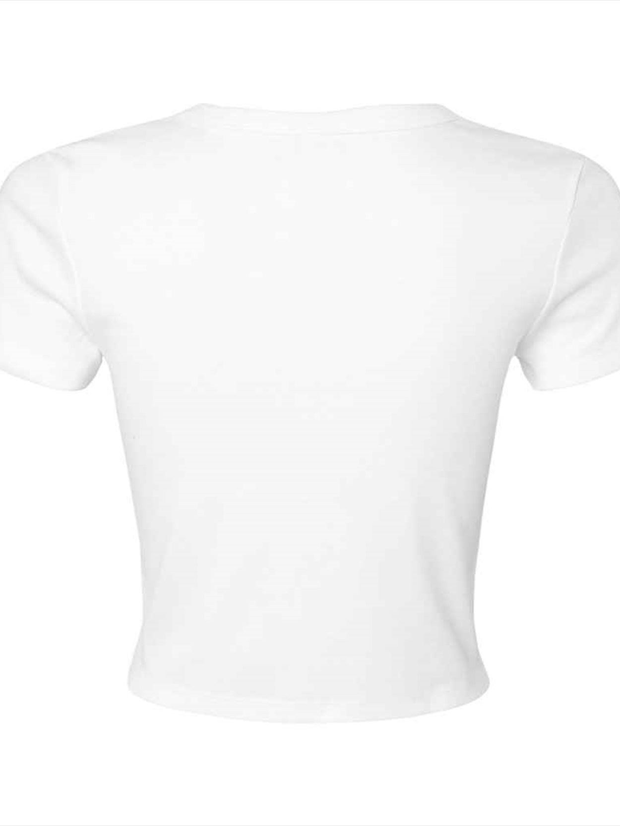 BL1010 1010 Bella Ladies Micro Rib Baby T-Shirt Image 4