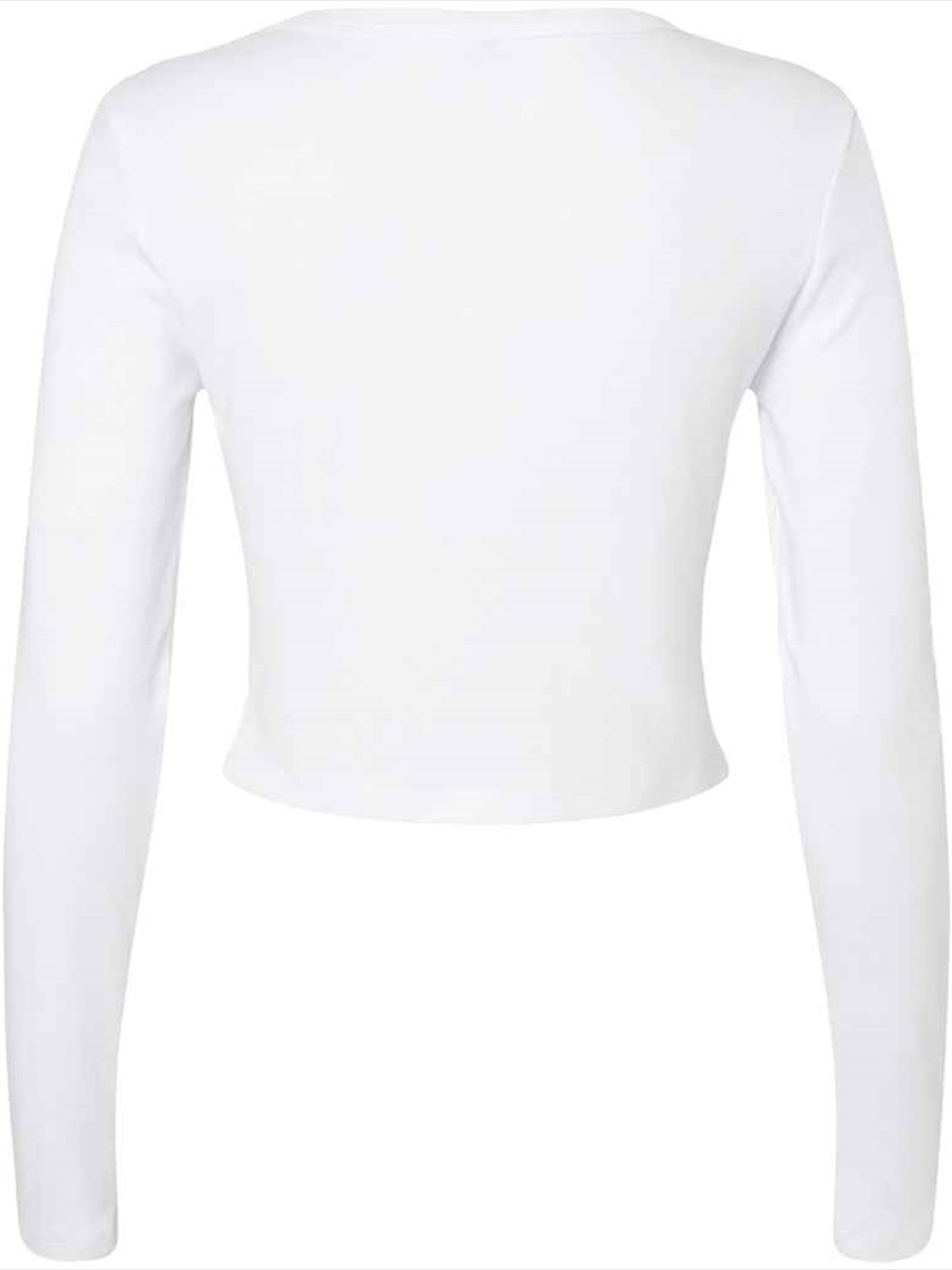 BL1501 1501 Bella Micro Rib Long Sleeve Baby T-Shirt Image 3
