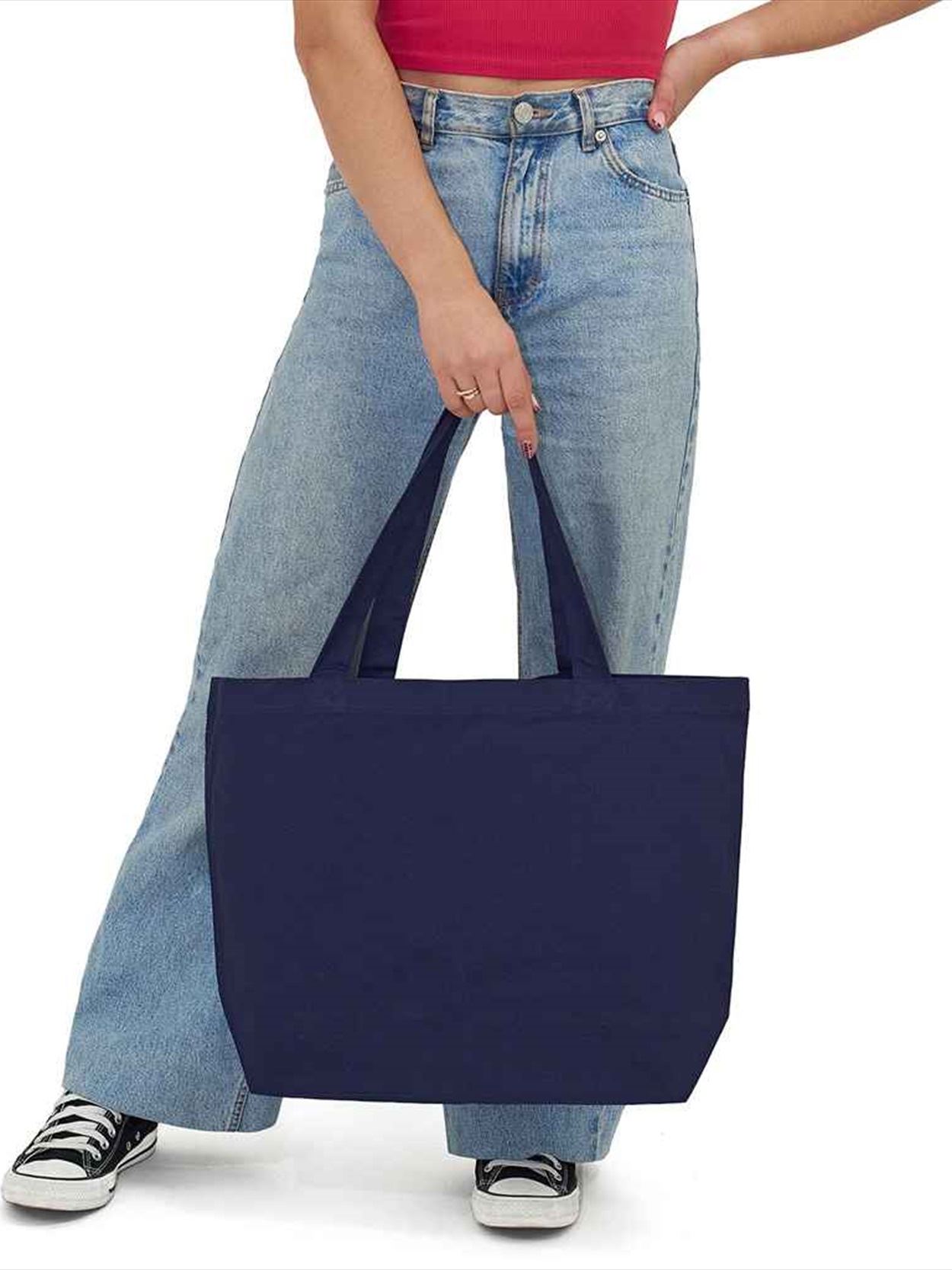 BR003 Brand Lab Oversized Tote Bag Image 1