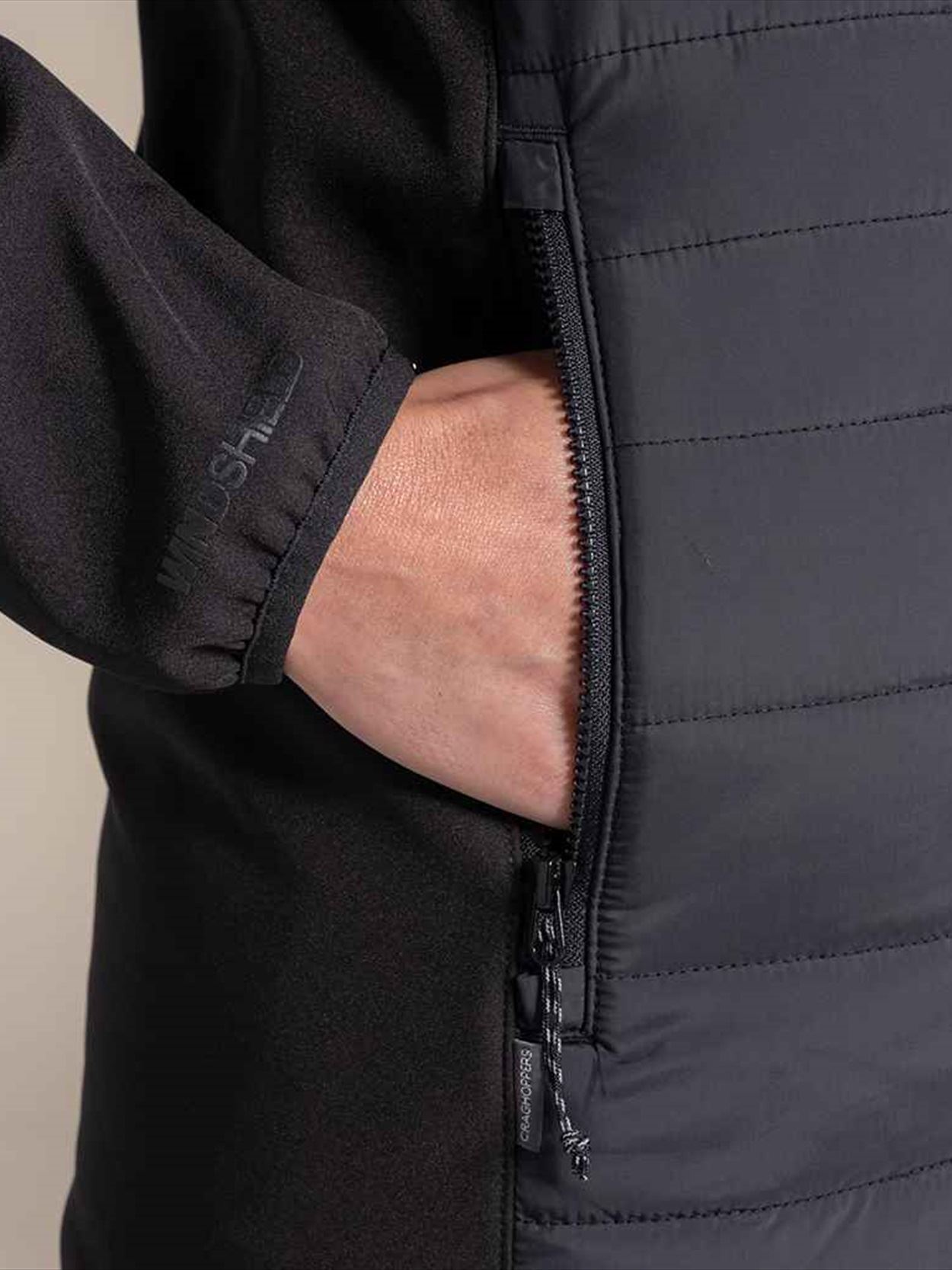 CR324 CEN009 Craghoppers Expert Ladies Compress Lite Hybrid Jacket Image 1