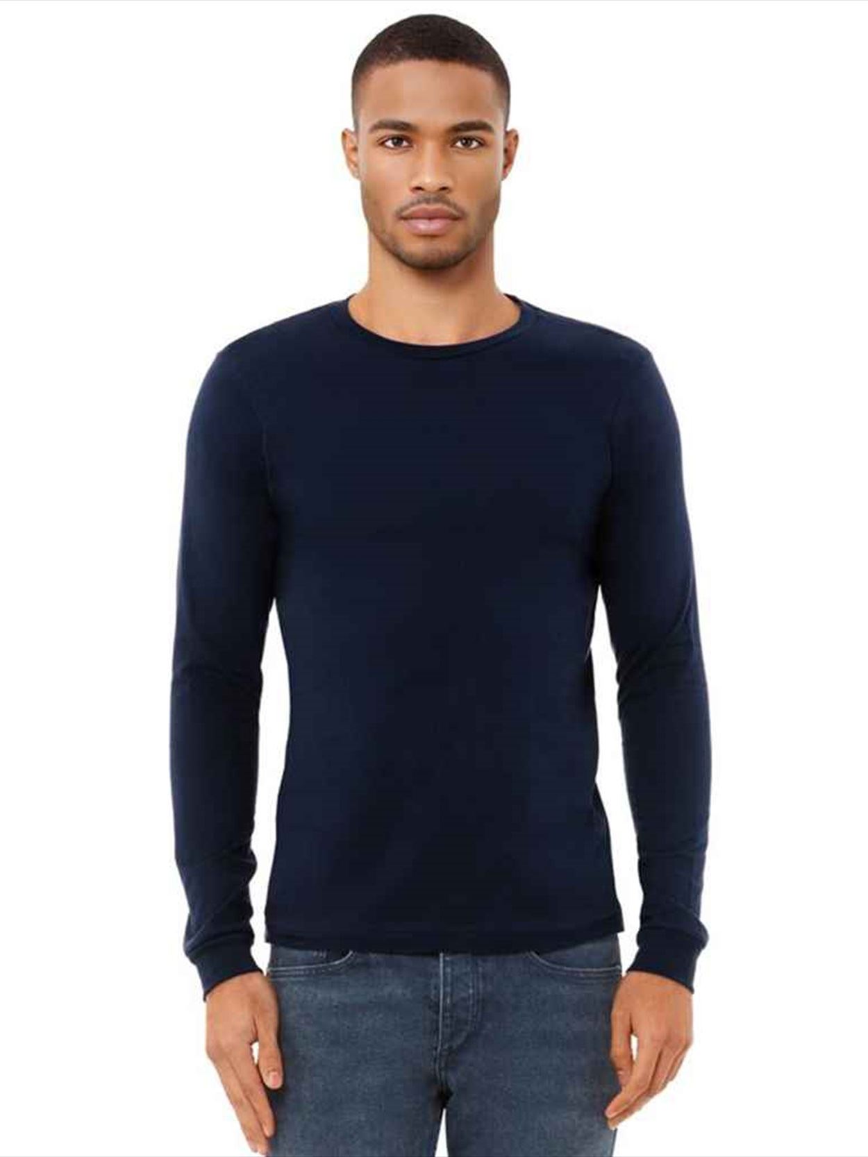 CV3501 3501 Canvas Unisex Jersey Long Sleeve T-Shirt Image 2