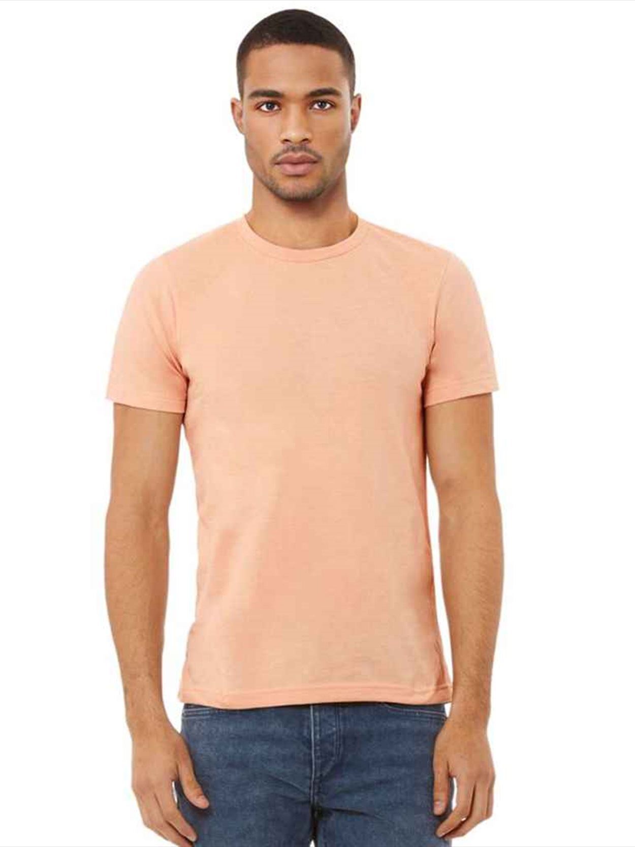 CVC3001 3001CVC Canvas Unisex Heather CVC T-Shirt Image 3