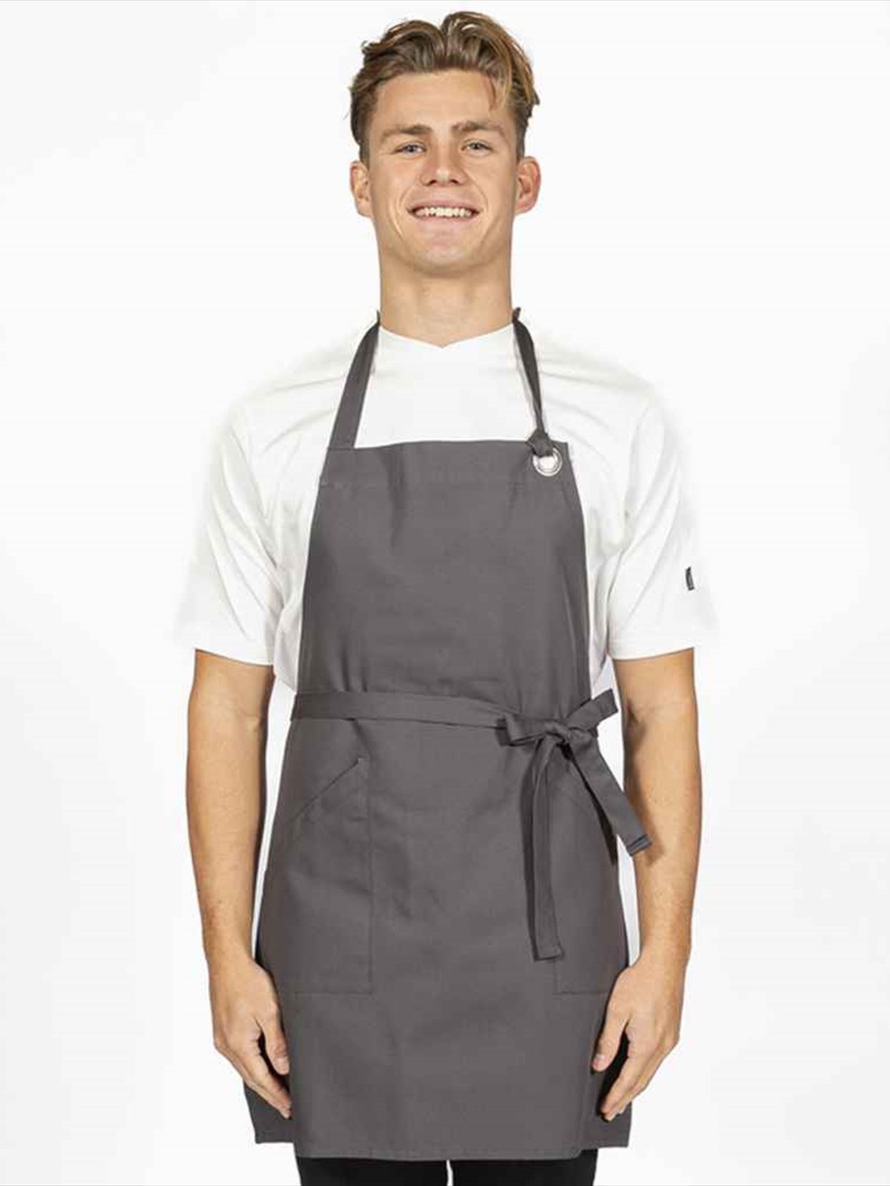 DE142 DP145 Dennys Canvas Apron with Metal Eyelets Image 3
