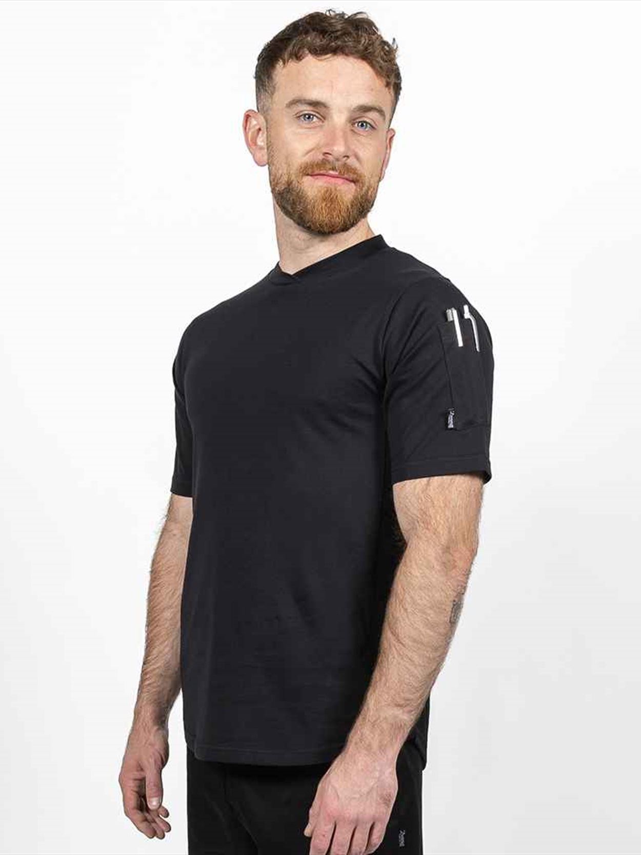DE146 DH120 Dennys StayCool® Chef T-Shirt Image 1