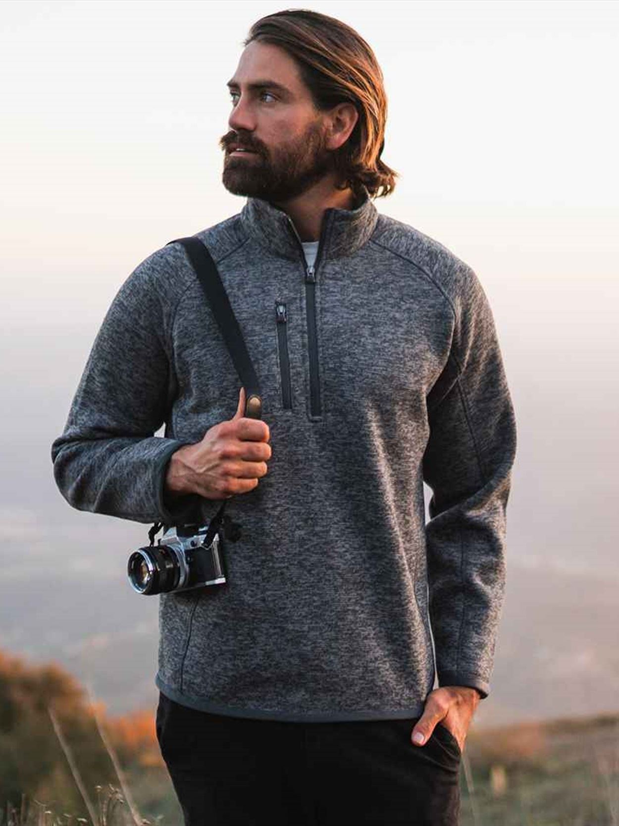 FHP-1 Stormtech Avalante 1/4 Zip Fleece Image 1