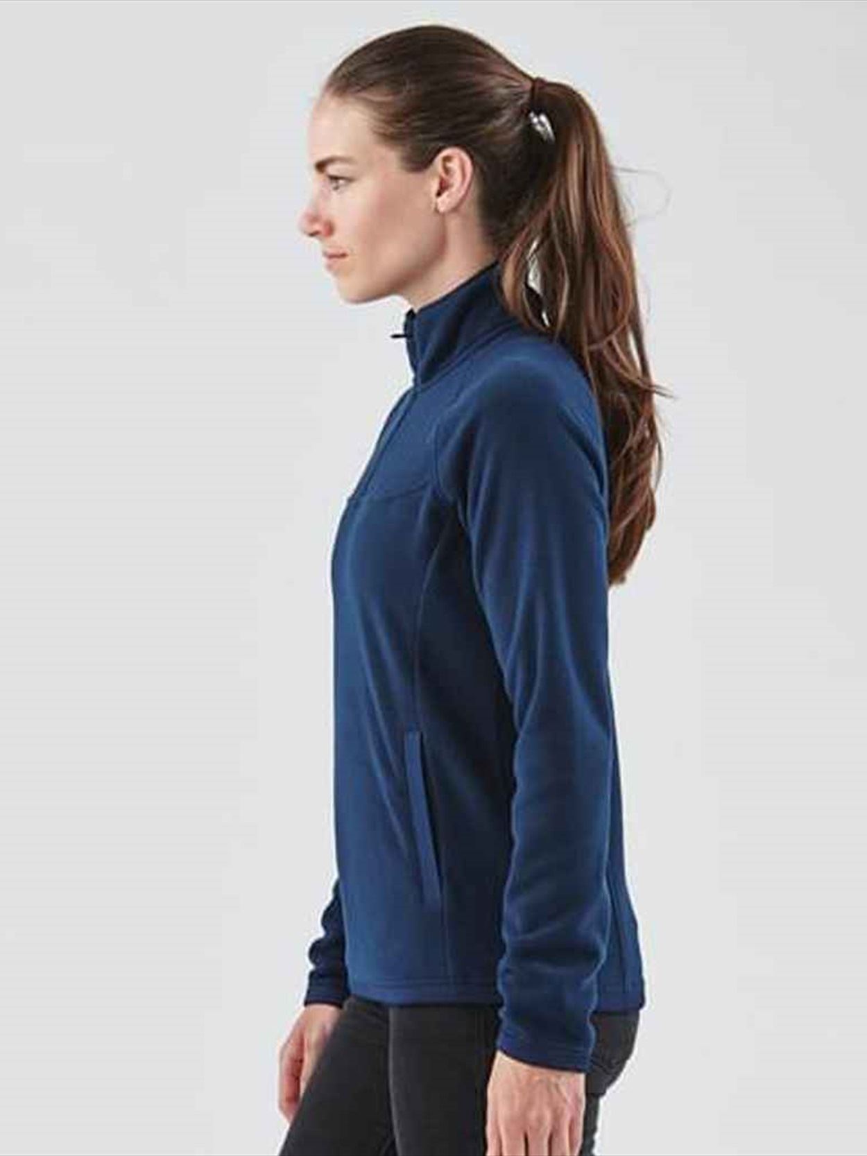 FPL-1W Stormtech Ladies Shasta Tech 1/4 Zip Fleece Image 2