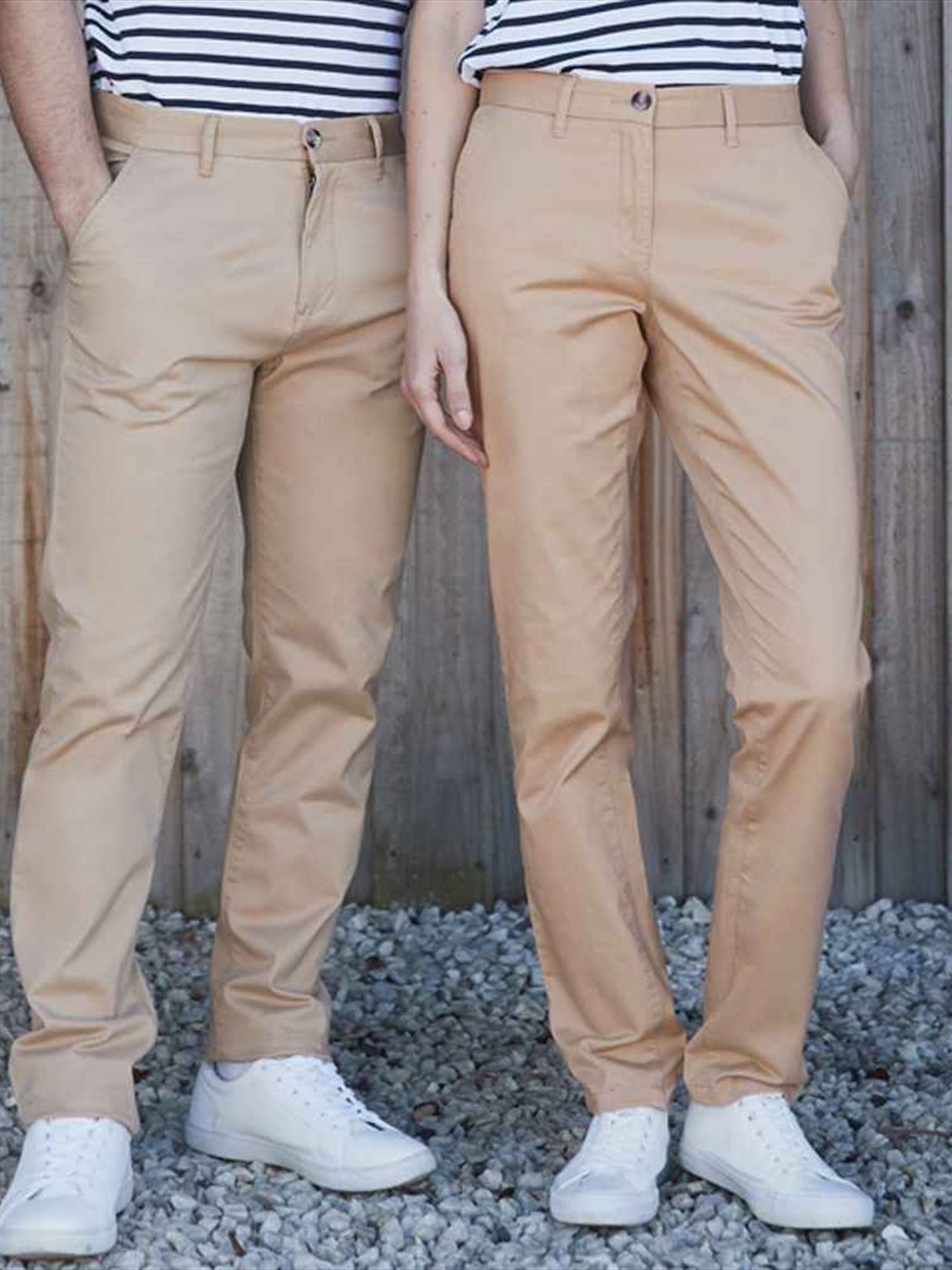 FR622 Front Row Ladies Stretch Chino Trousers Image 2