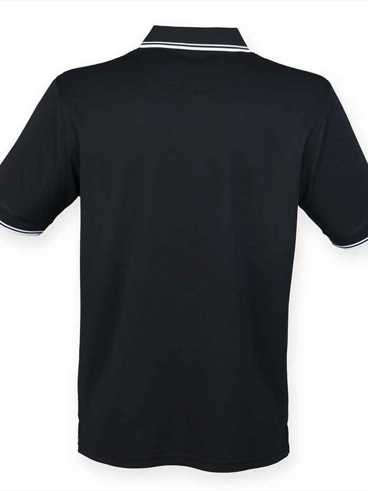 H482 Henbury Coolplus® Tipped Polo Shirt Image 2