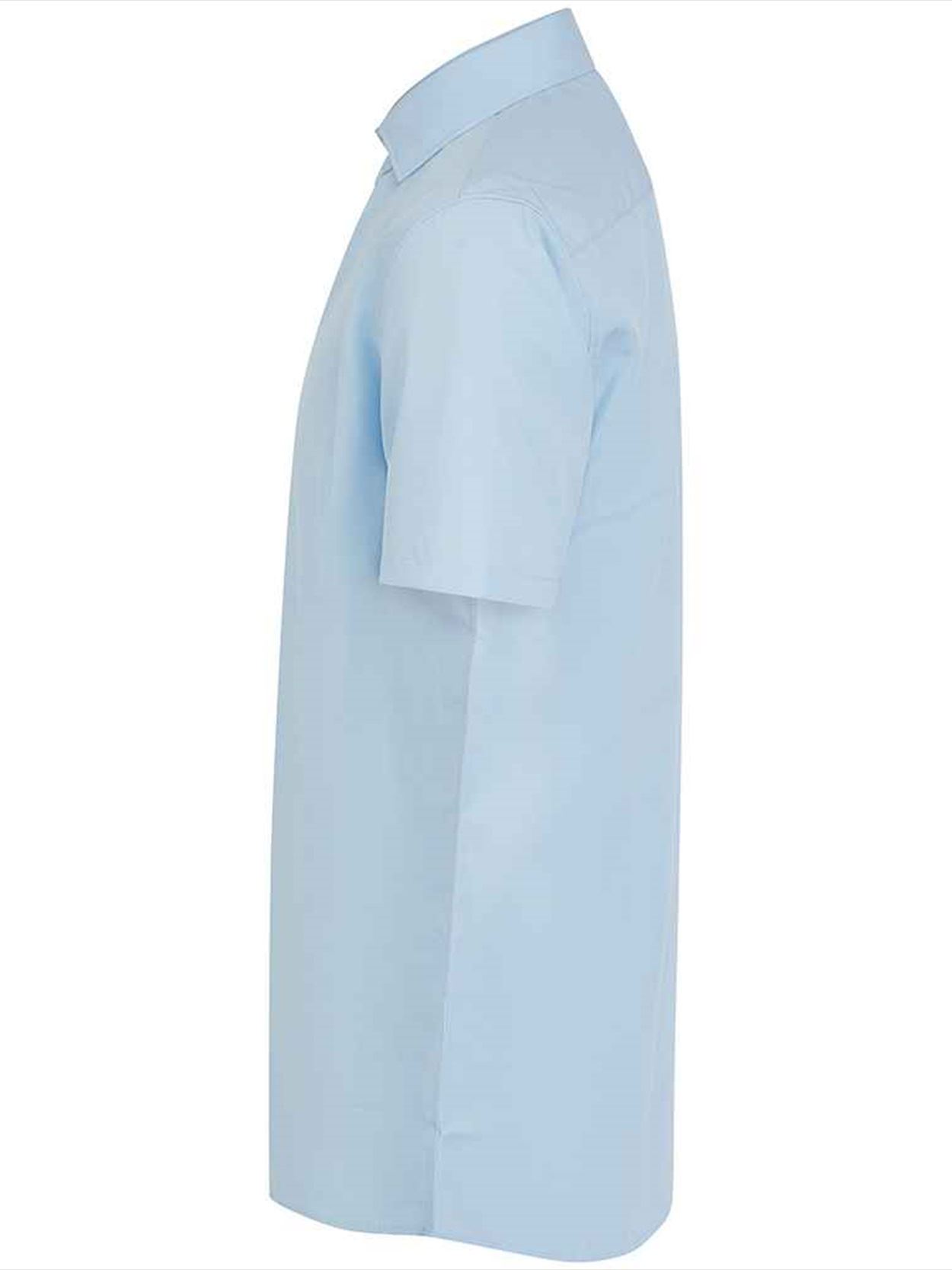H588 Henbury Short Sleeved Cotton Feel Coolplus® Shirt Image 4