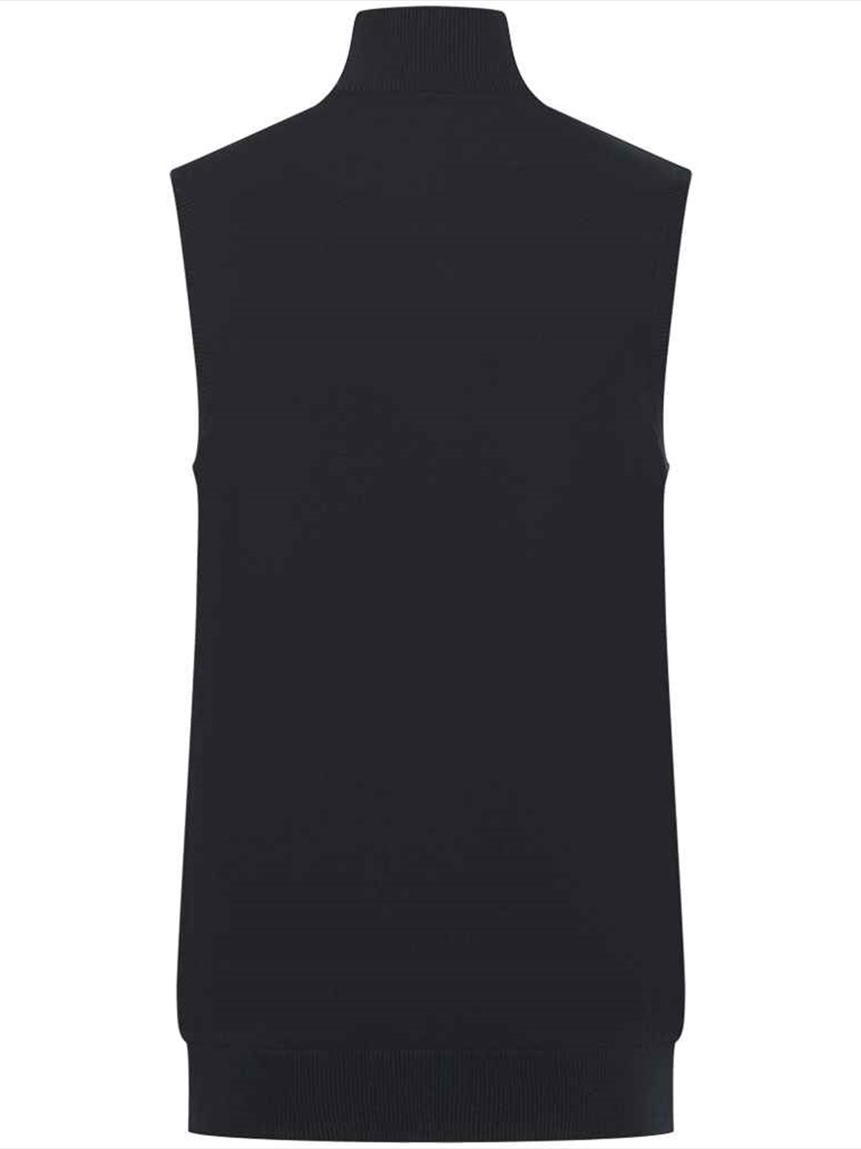 H711 Henbury Sleeveless Zip Through Jumper Image 2